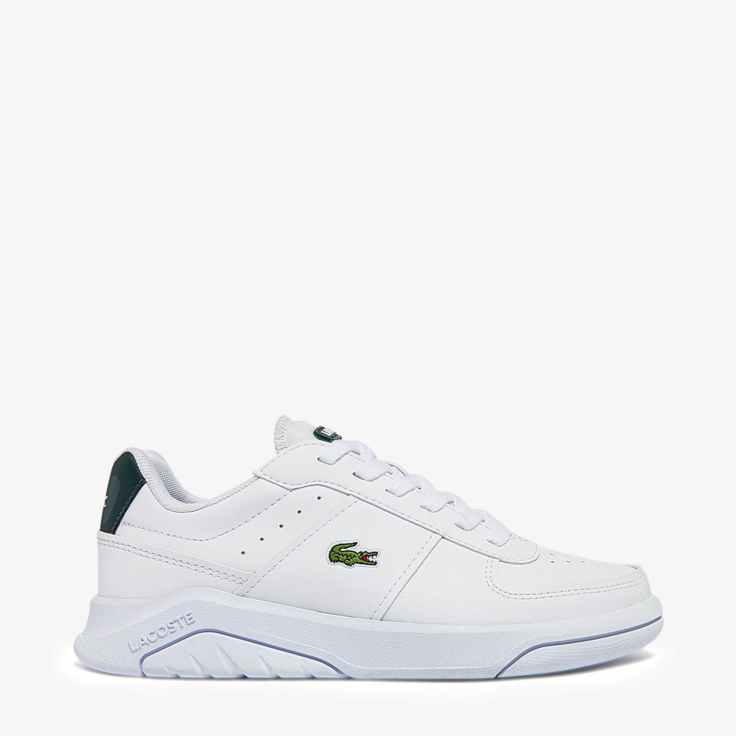Lacoste Junior Game Advance Trainers - White/Green - UK 2 Kids