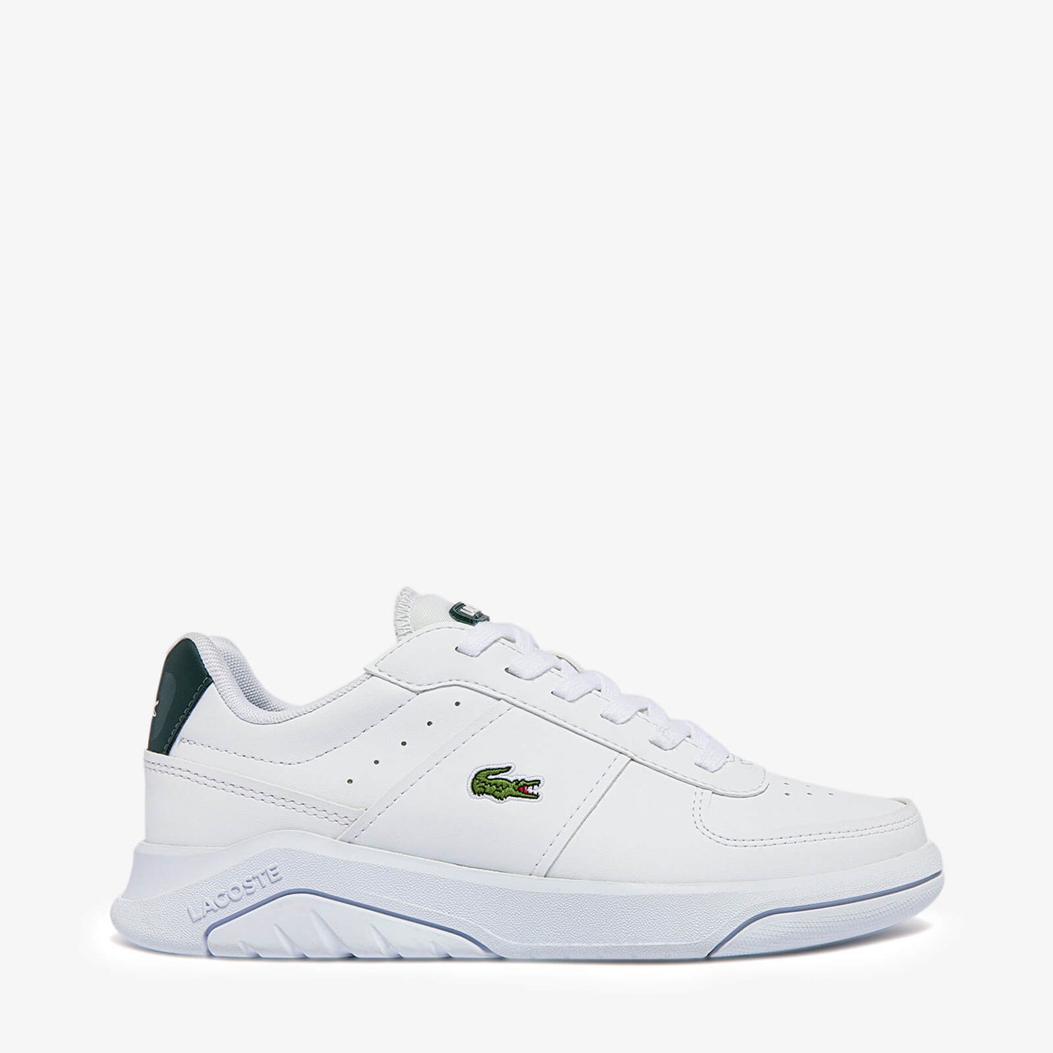 Lacoste Kids' Game Advance Trainers - White - UK 11 Kids