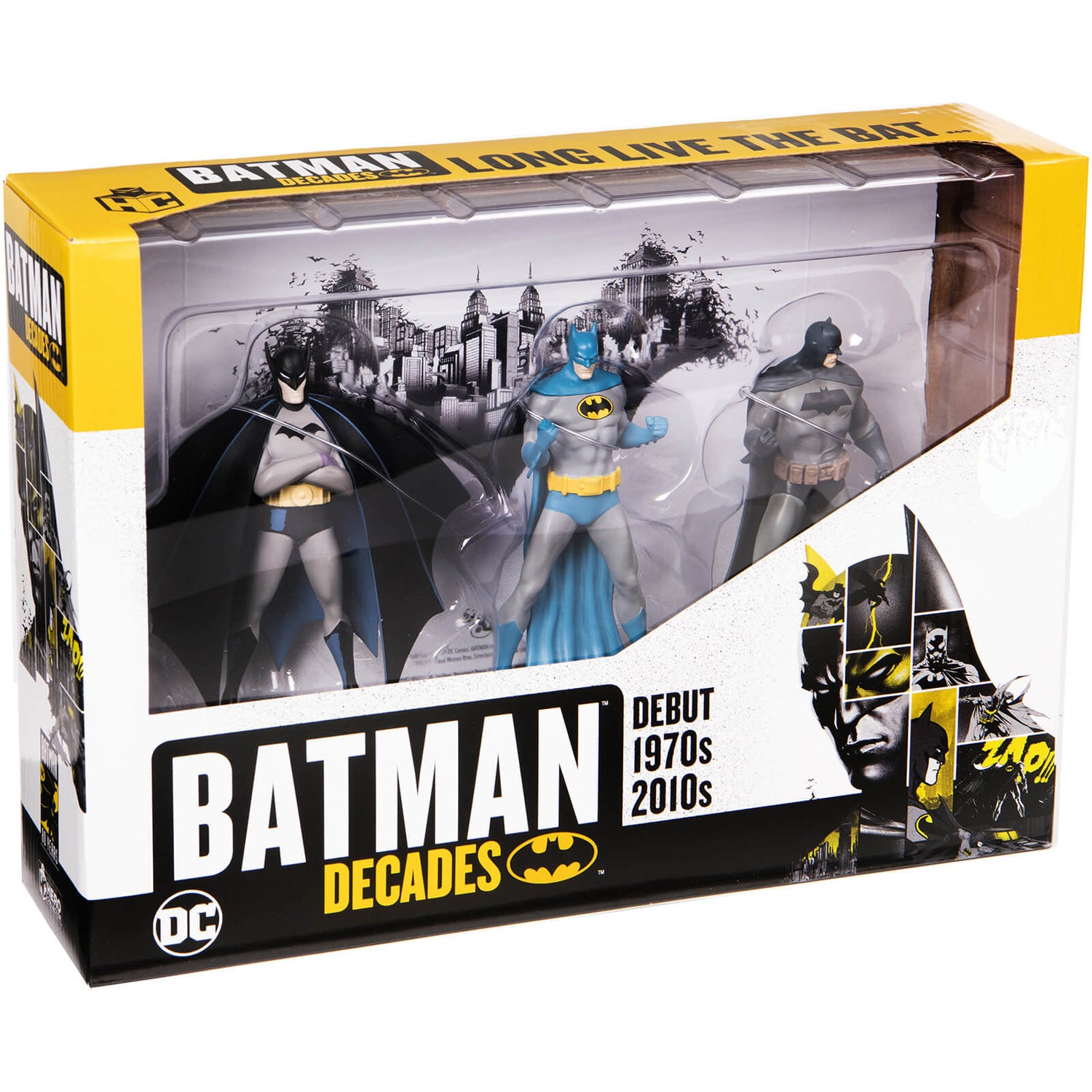 Eaglemoss Batman Decades Figurine Box Set (Debut 1970s 2010s