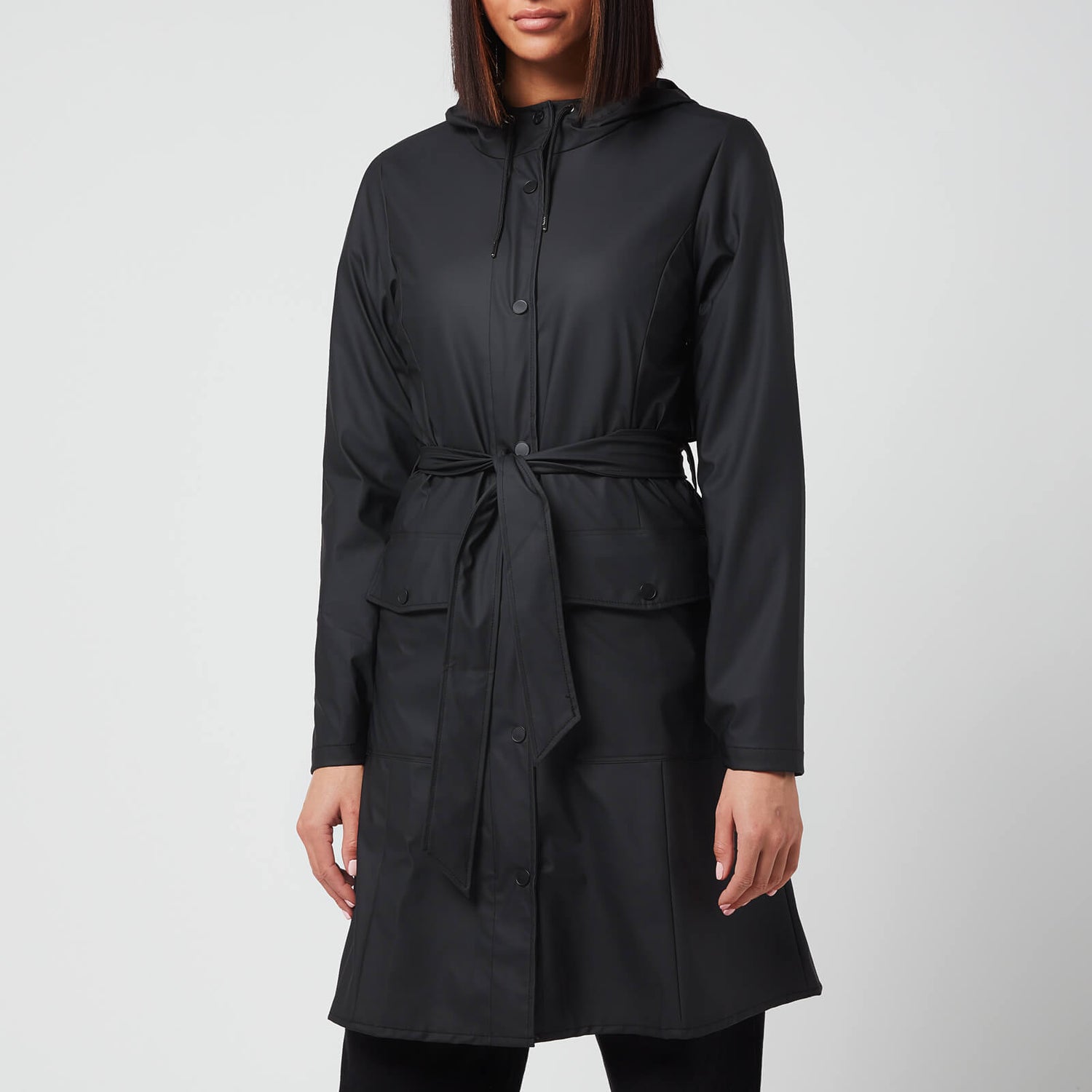 RAINS Women's Curve Jacket - Black - XS