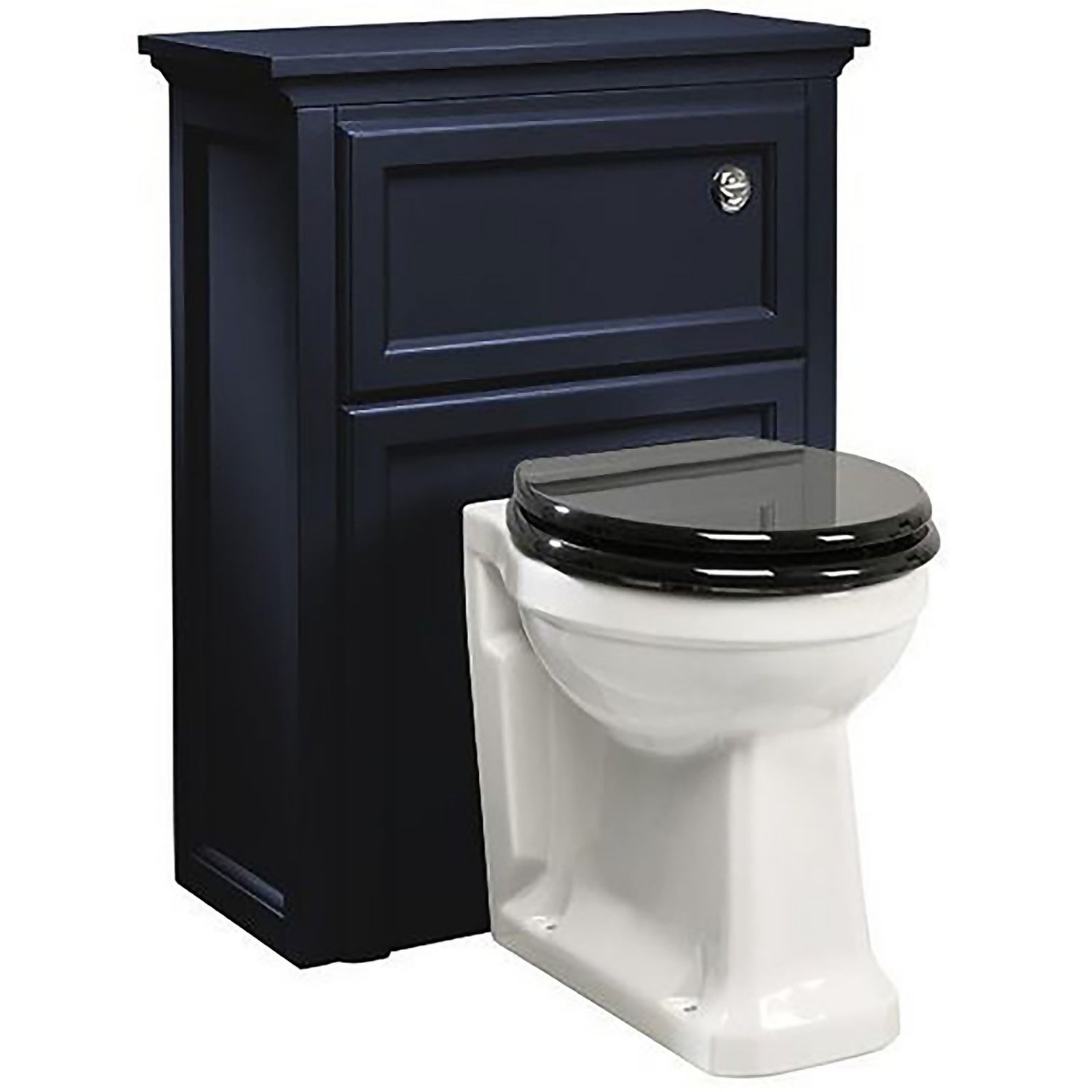 Bathstore Savoy Toilet Unit - Navy Blue