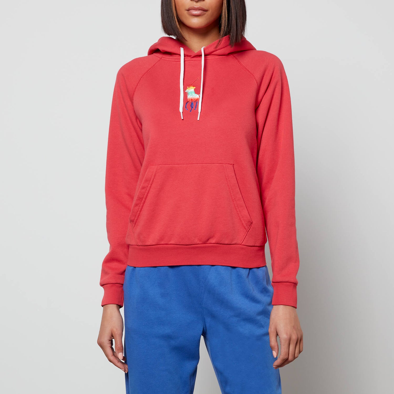 Polo Ralph Lauren Women's Shrunken Hooded Top - Starboard Red