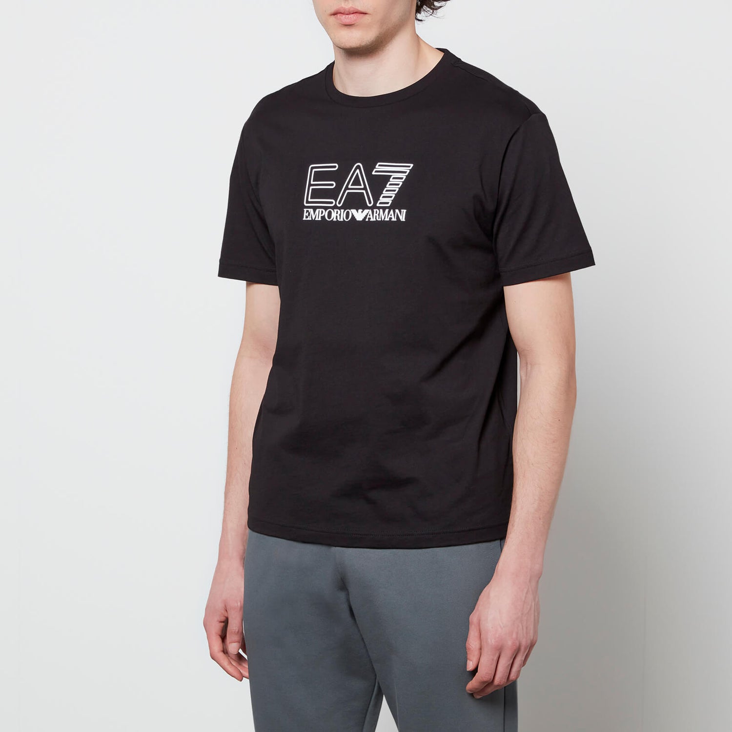 EA7 Men's Visability T-Shirt - Black