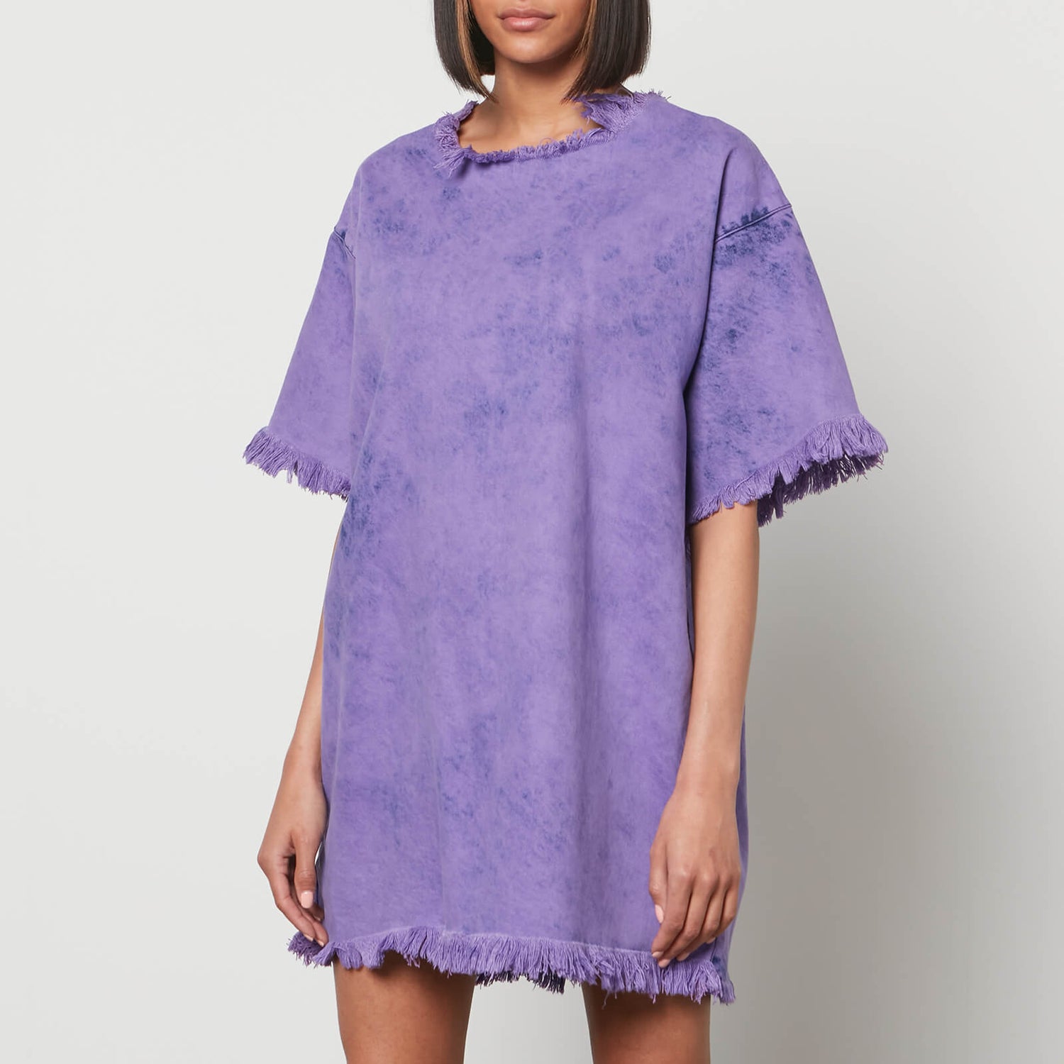 Marques Almeida Women's Oversized T-Shirt Dress - Lilac - UK 6