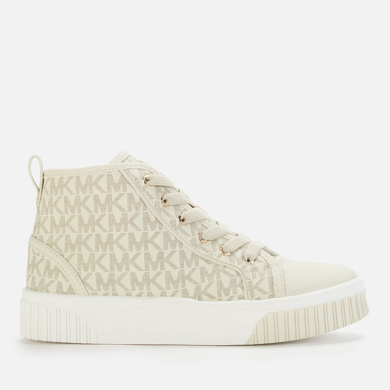 Michael Kors Girls' Skate Split High Top Trainers - Gold