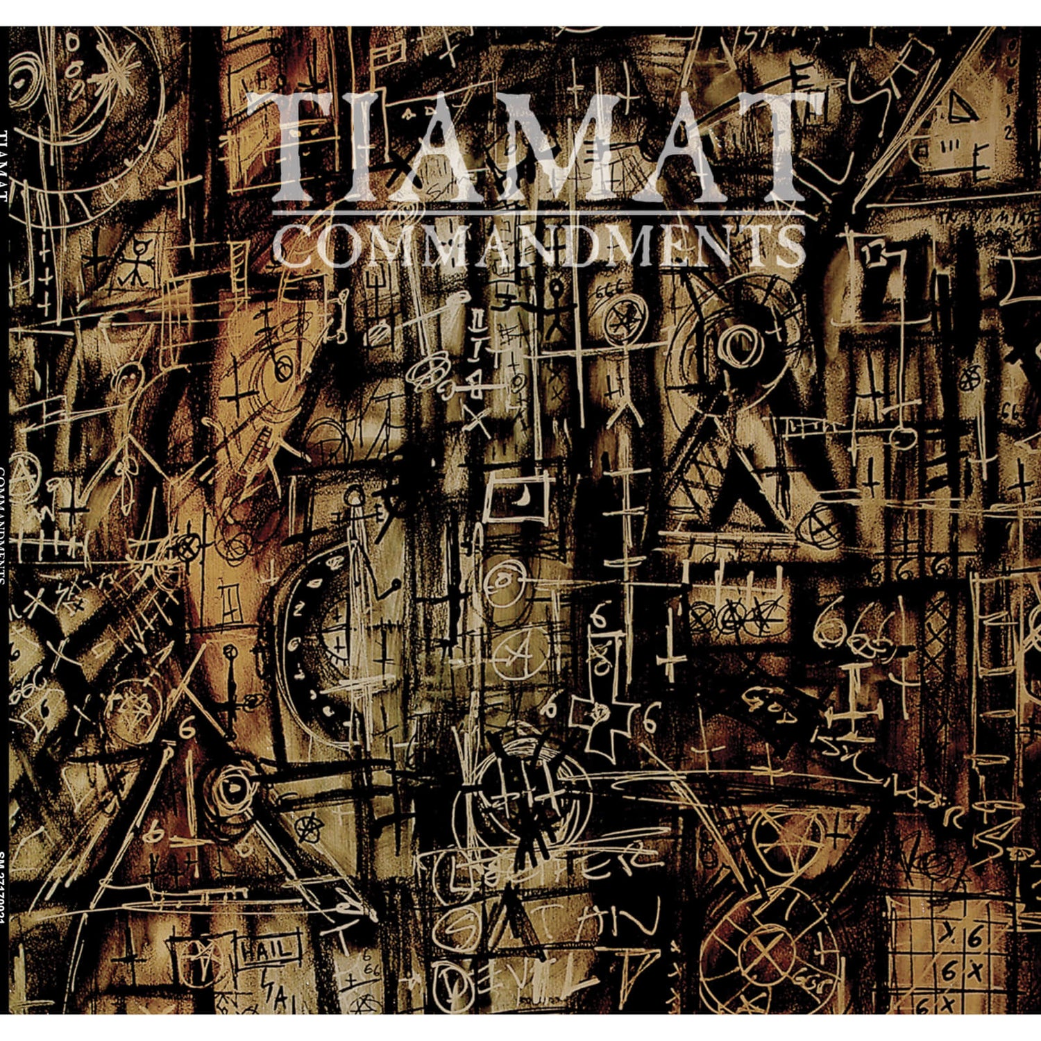 Tiamat - Commandments: An Anthology Vinyl 2LP (Gold)
