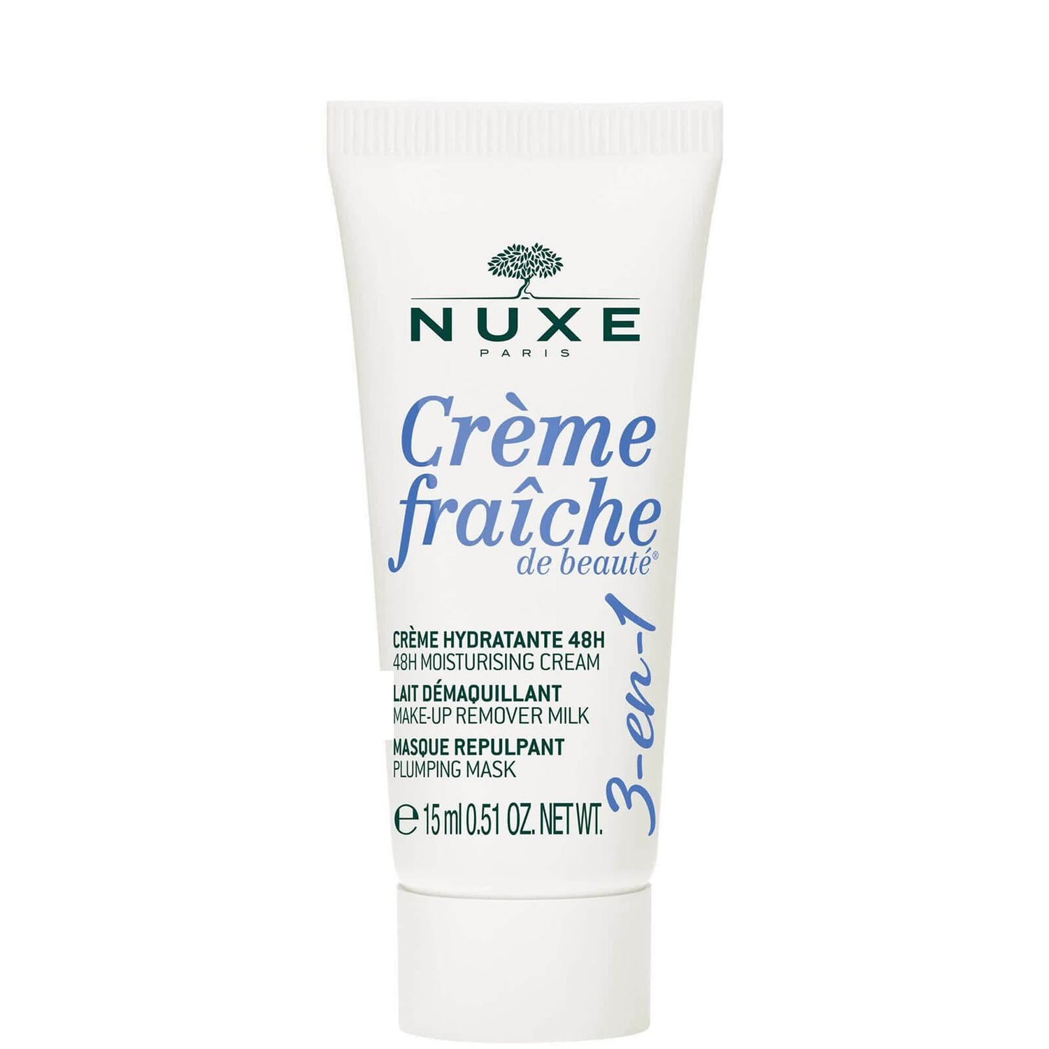 Nuxe Cream 3-In-1, Crème Fraîche De Beauté 15ml