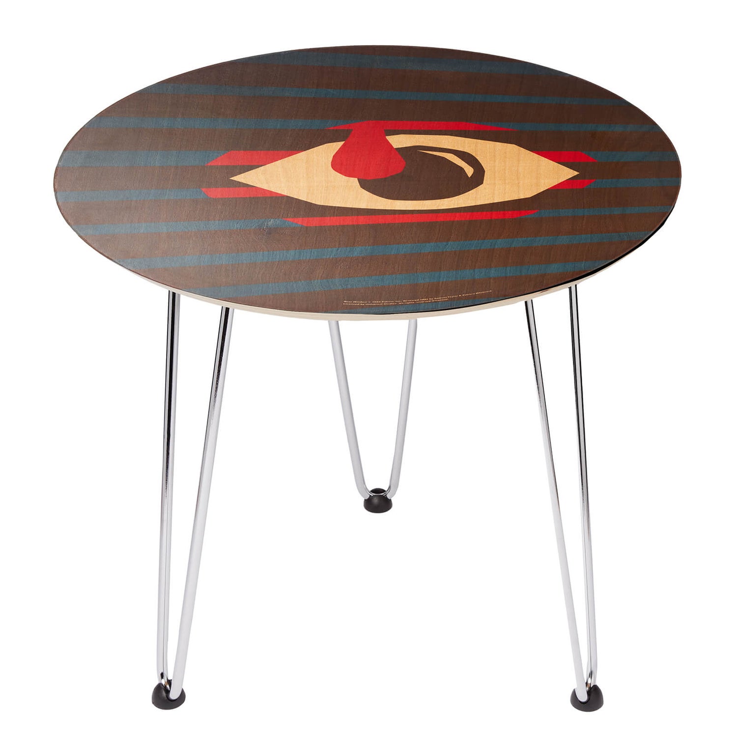 Decorsome x Hitchcock Rear Window Spy Wooden Side Table