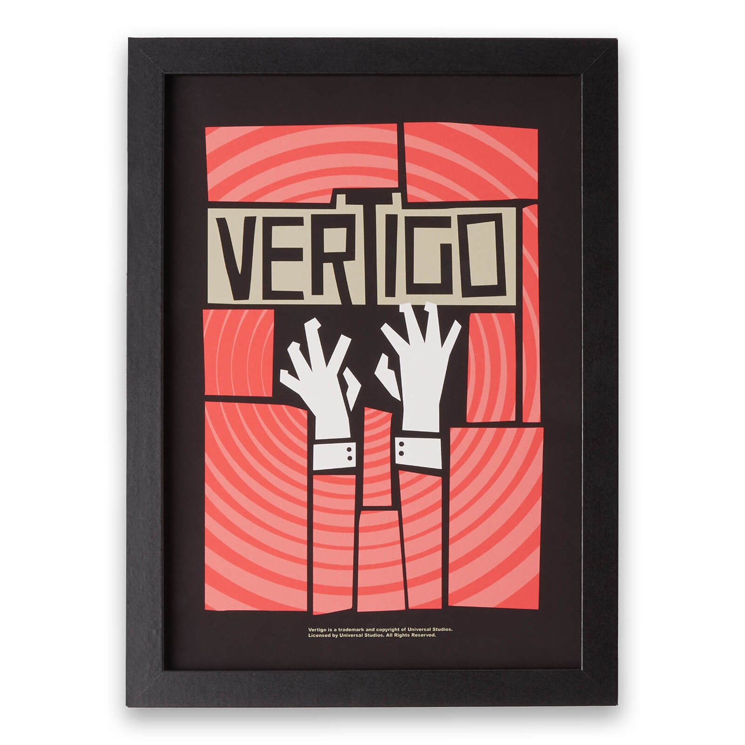 Hitchcock Vertigo Giclee Poster