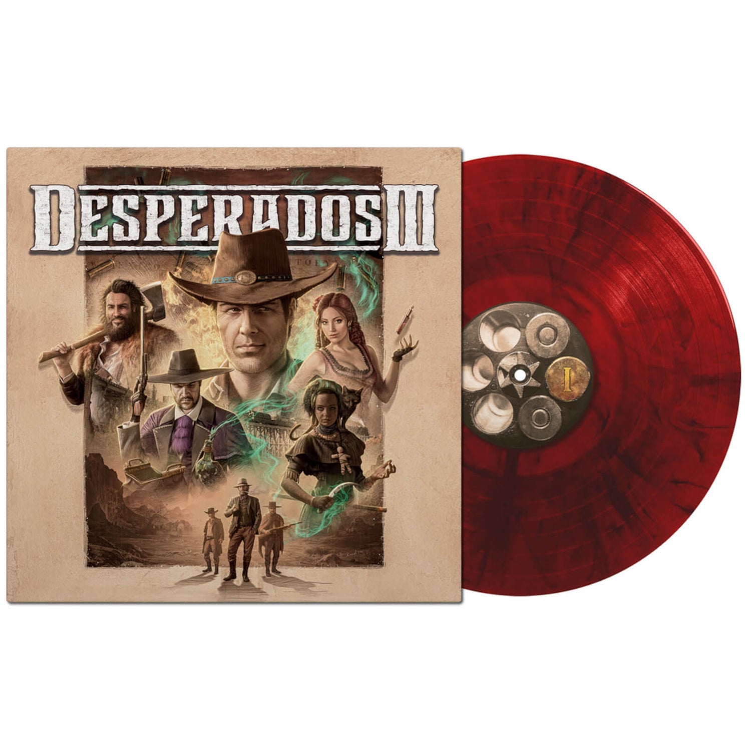 Black Screen Records - Desperados III (Original Game Soundtrack) Vinyl Swirl
