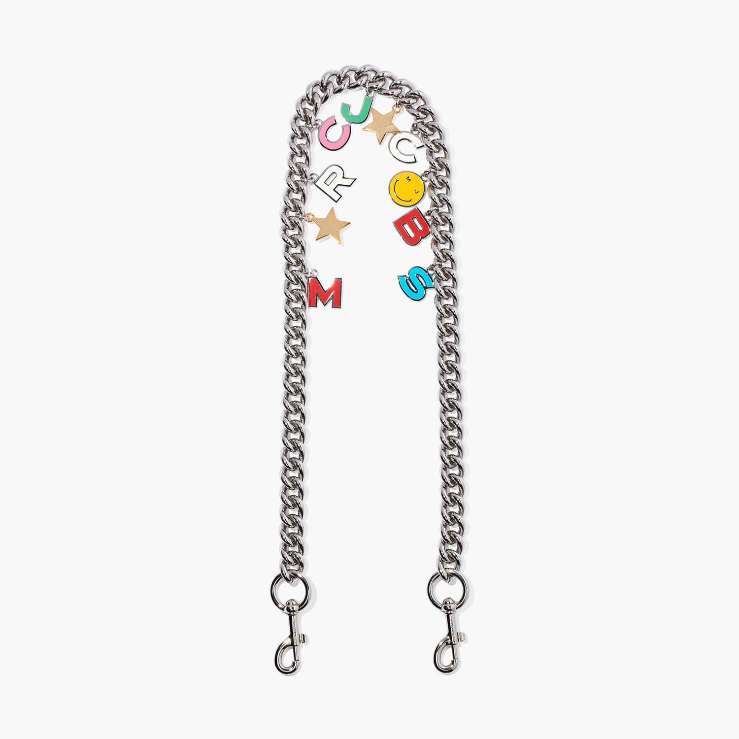 Marc Jacobs Women's Bold Chain Shoulder Strap - Multi/Nickel