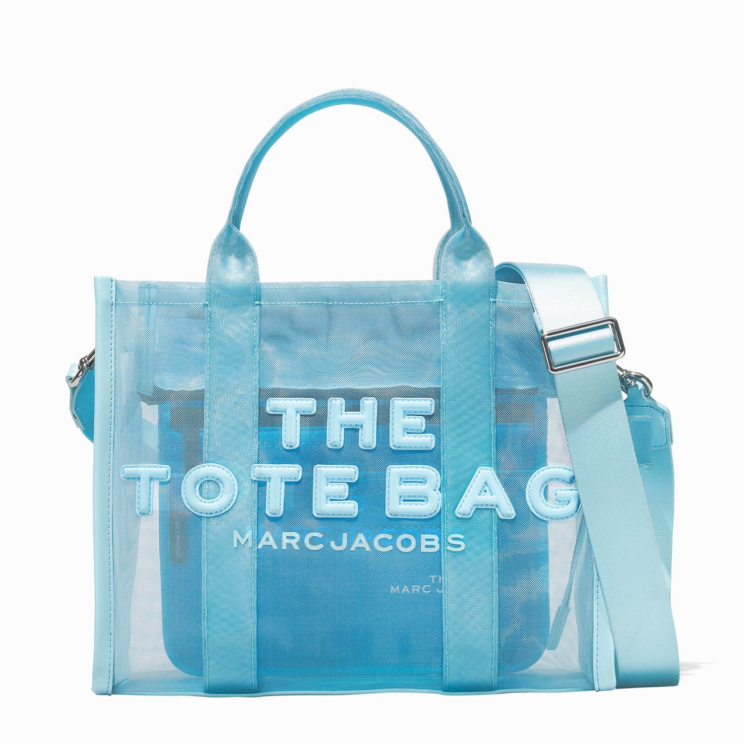 Marc Jacobs Women's The Small Mesh Tote Bag - Pale Blue