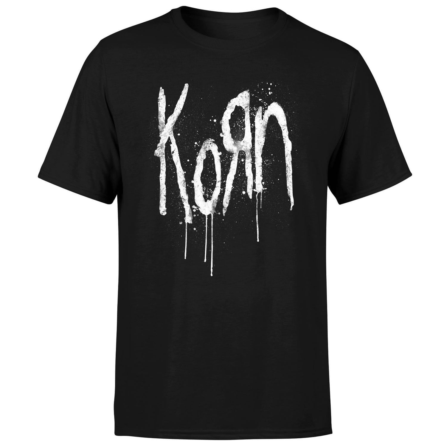 Korn Splatter Men's T-Shirt - Black