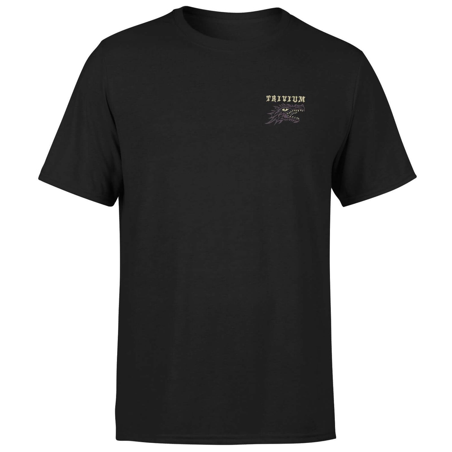 Trivium Dragon Head Men's T-Shirt - Black