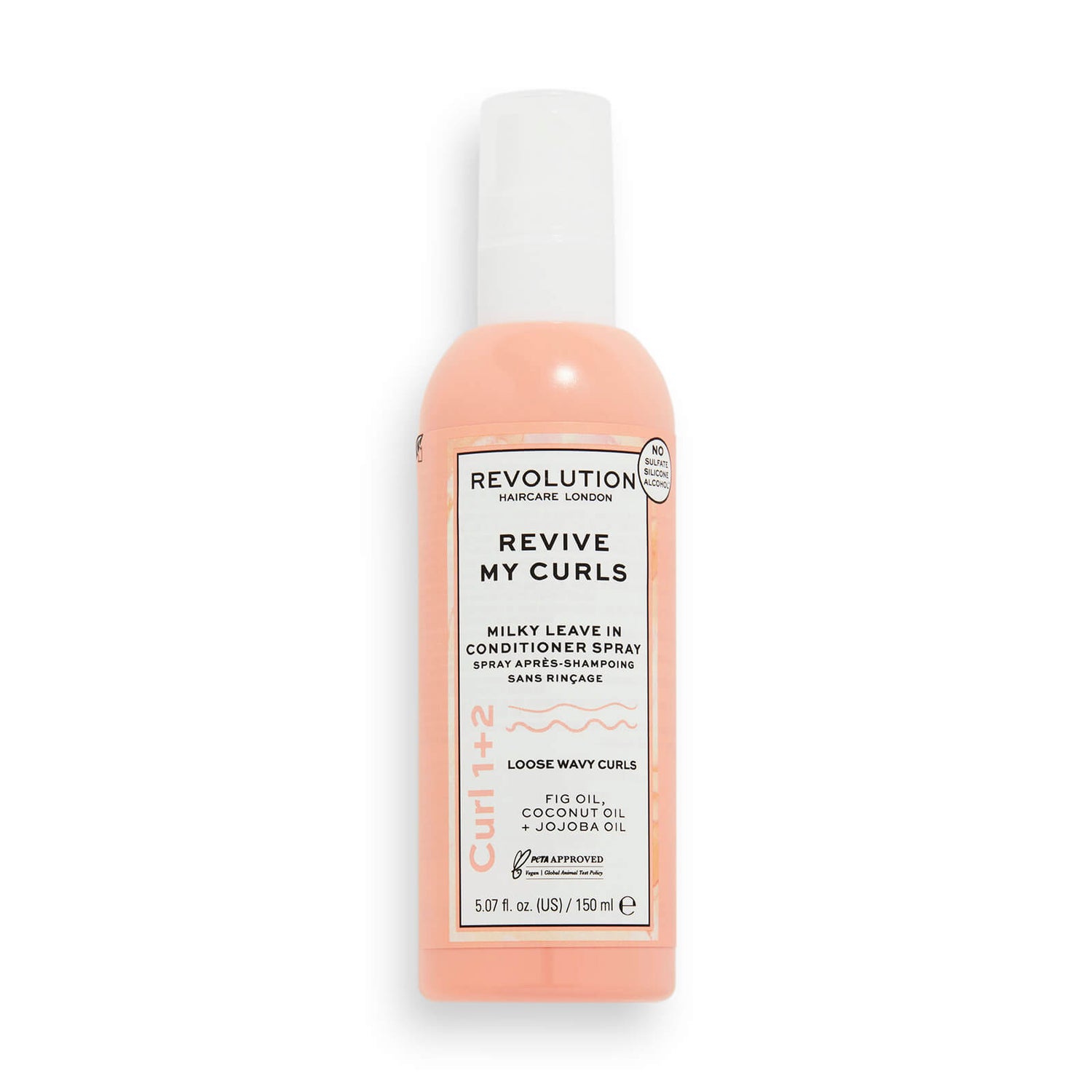 Revolution Beauty Revolution Haircare Hydrate My Curls Milky Leave In Spray 150ml