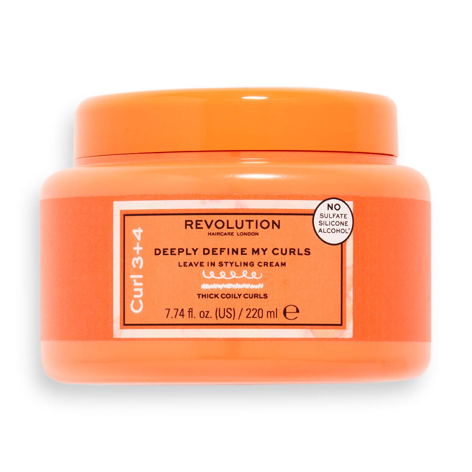 Curl Defining Leave in Curl Cream for Curly Hair by Nature Spell