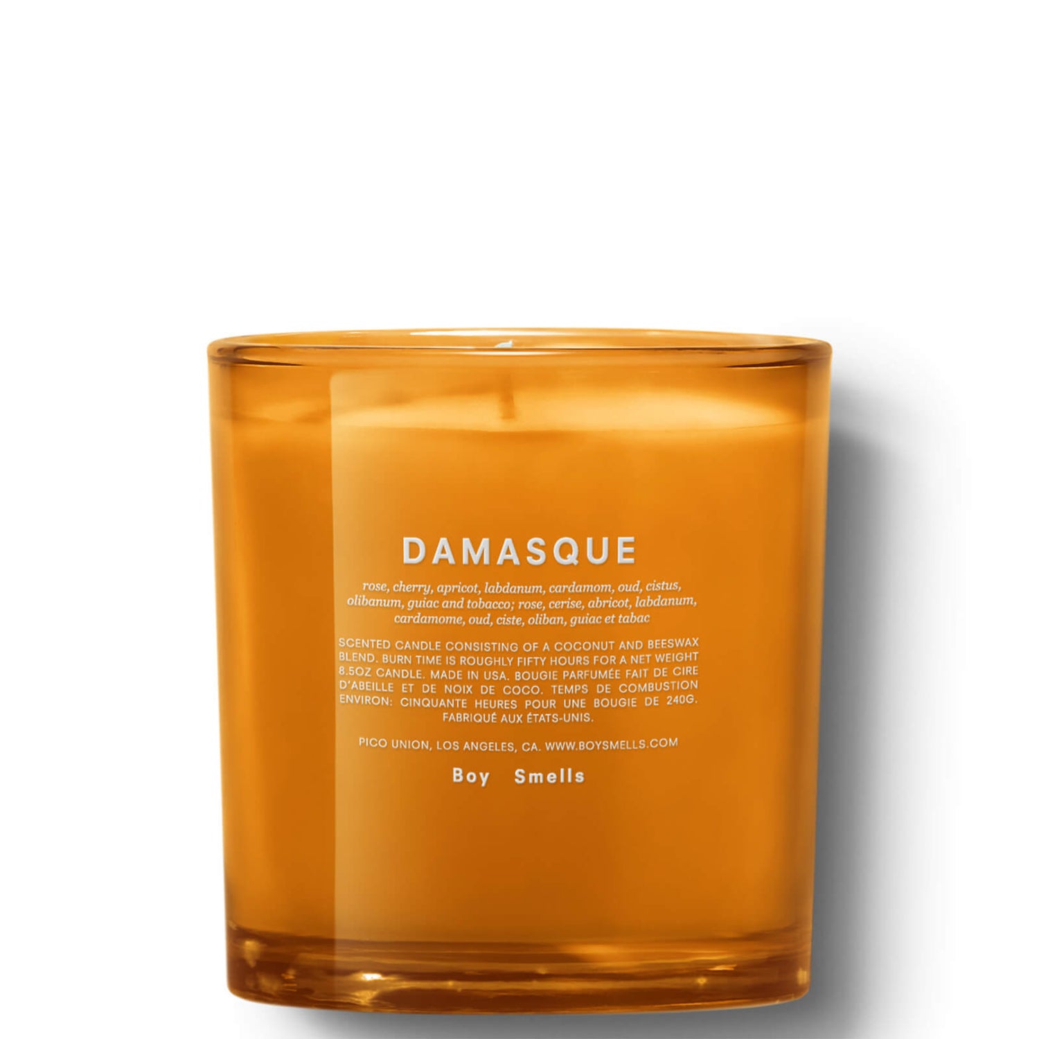 Boy Smells Damasque Candle 250g