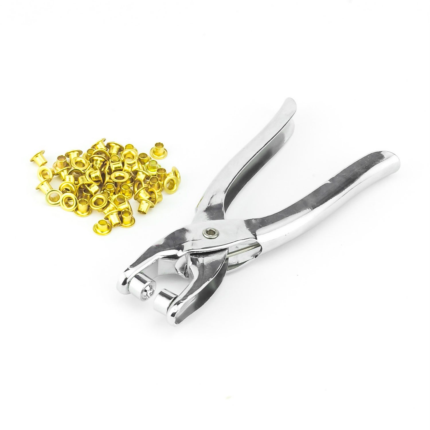 Using store eyelet pliers