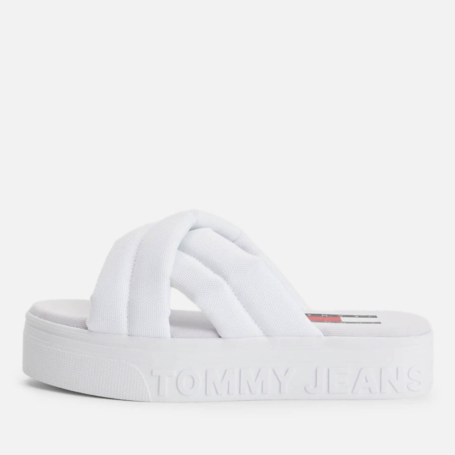 Tommy Jeans Women's Flatform Sandals - White