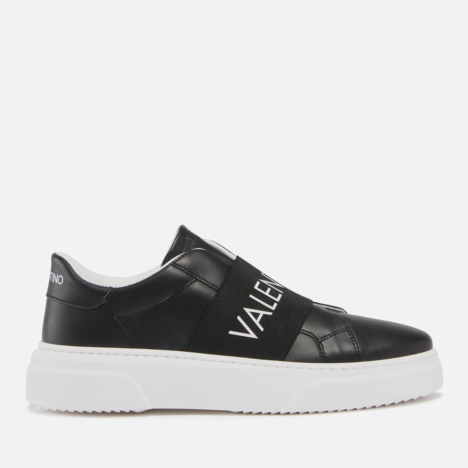 Valentino Women's Leather Slip On Trainers - Black