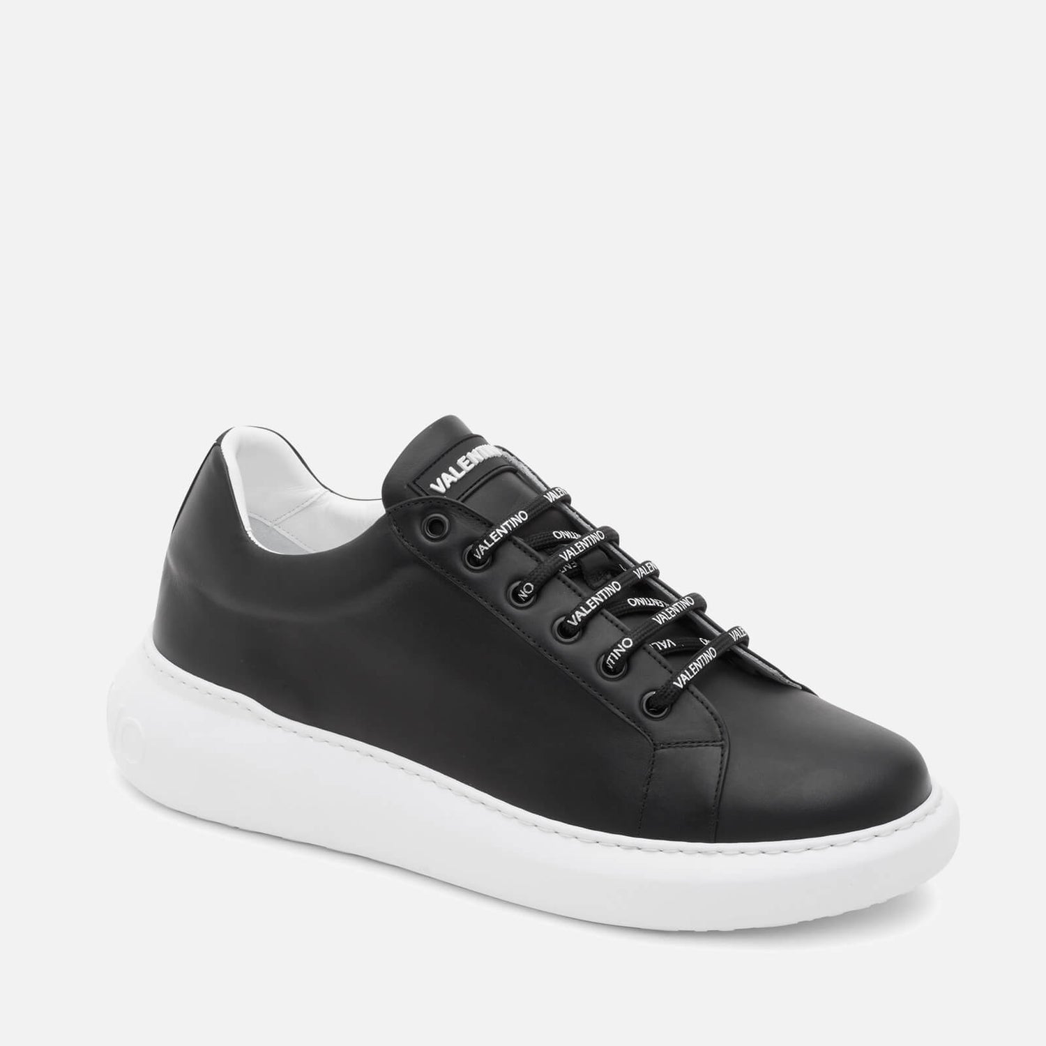 Valentino Men's Leather Running Style Trainers - Black