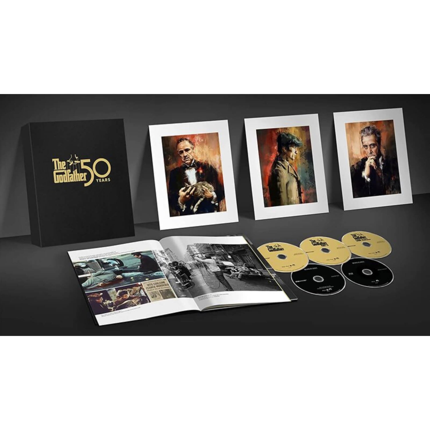 The Godfather Trilogy: 50 Years - 4K Ultra HD Box Set (Includes Blu-ray)