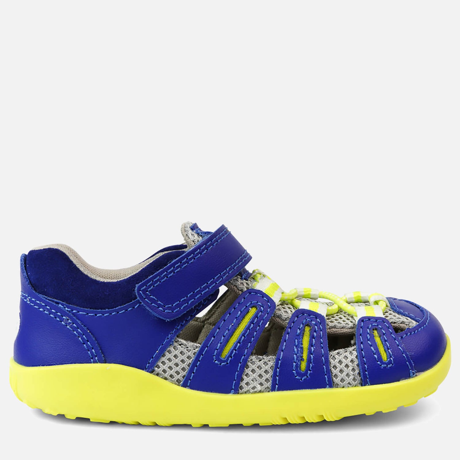 Bobux Boys' I-Walk Summit Water Shoes - Blueberry Neon - UK 6 Toddler