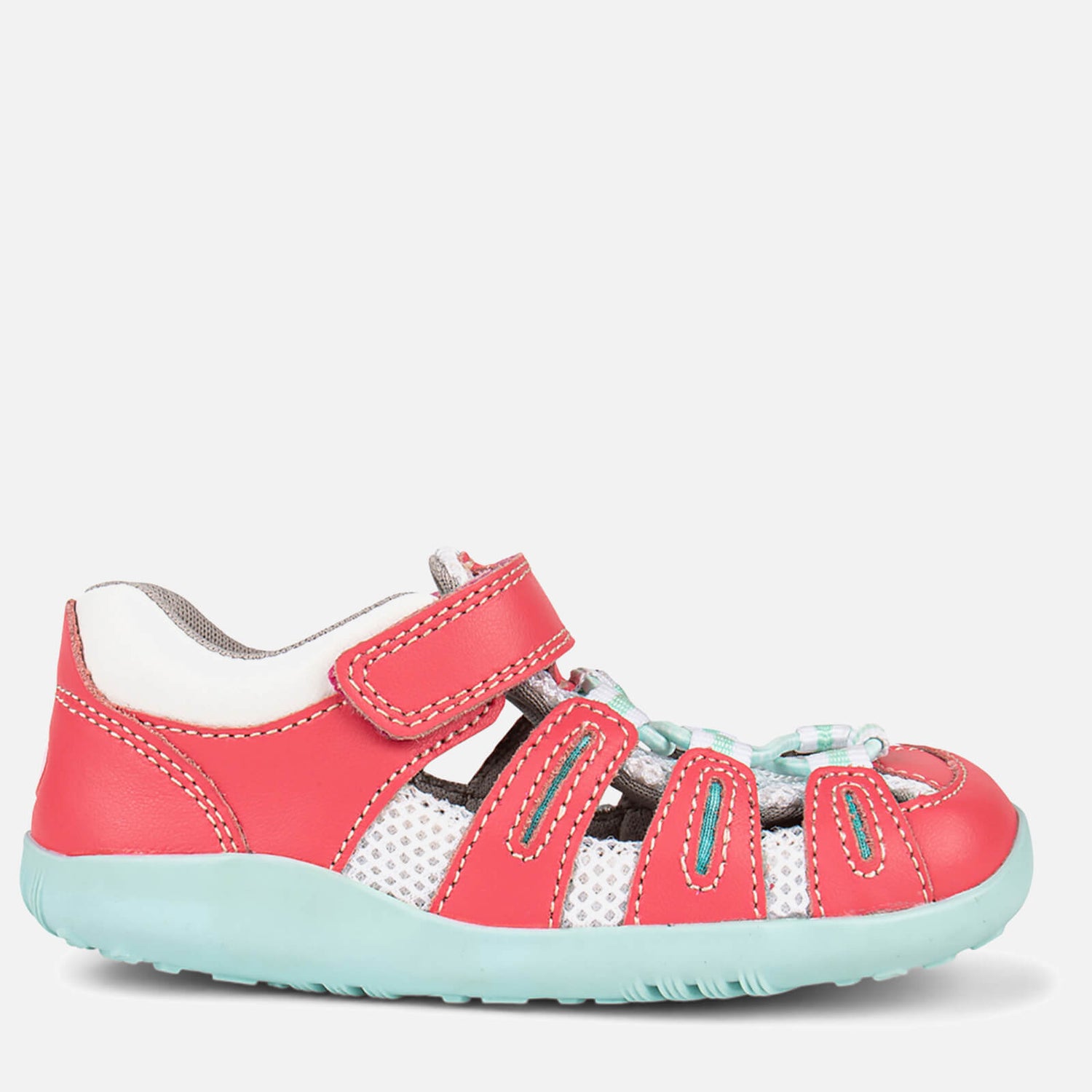 Bobux Girls' I-Walk Summit Water Shoes - Guava Mint - UK 7 Toddler