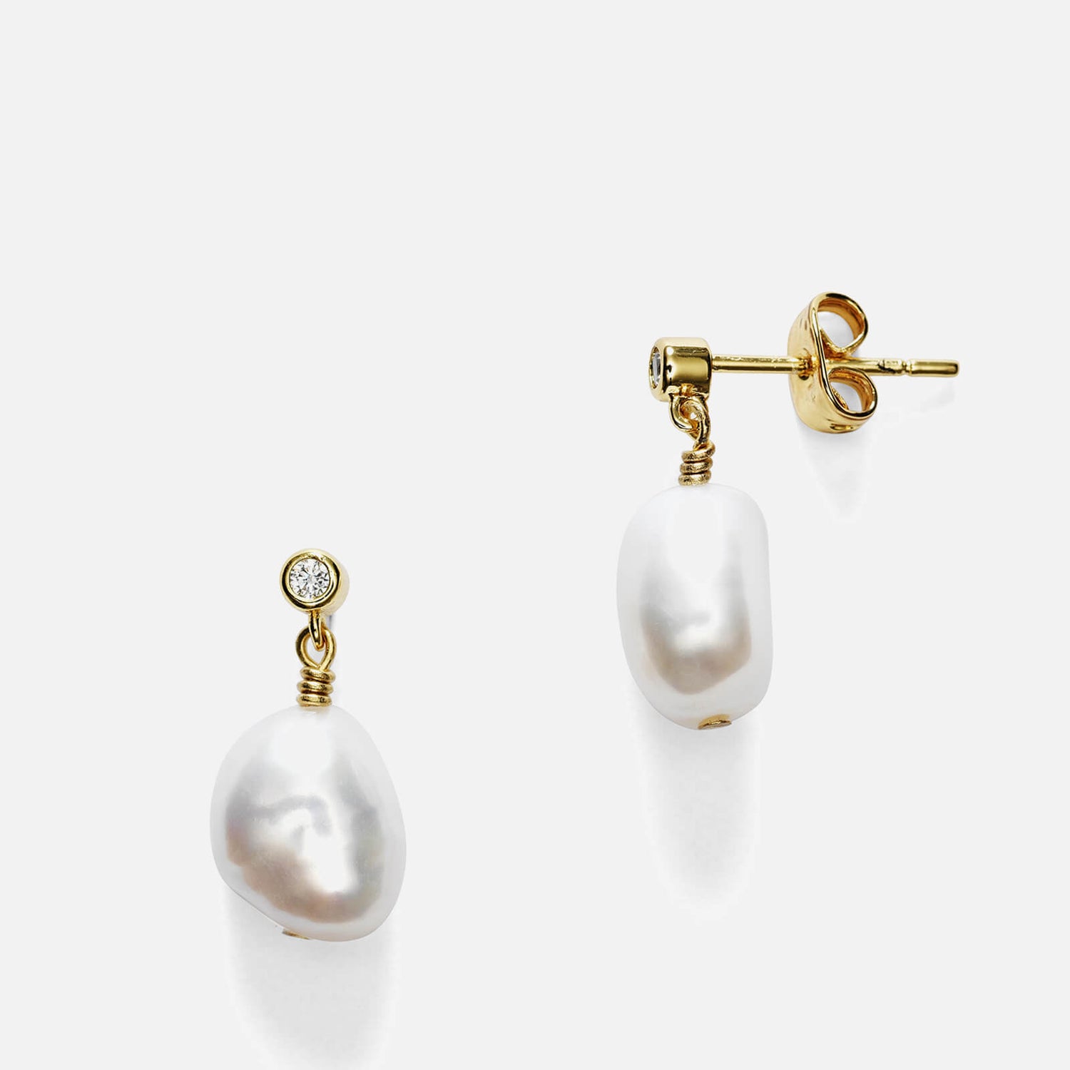 Anni Lu Women's Pearly Earring - Gold