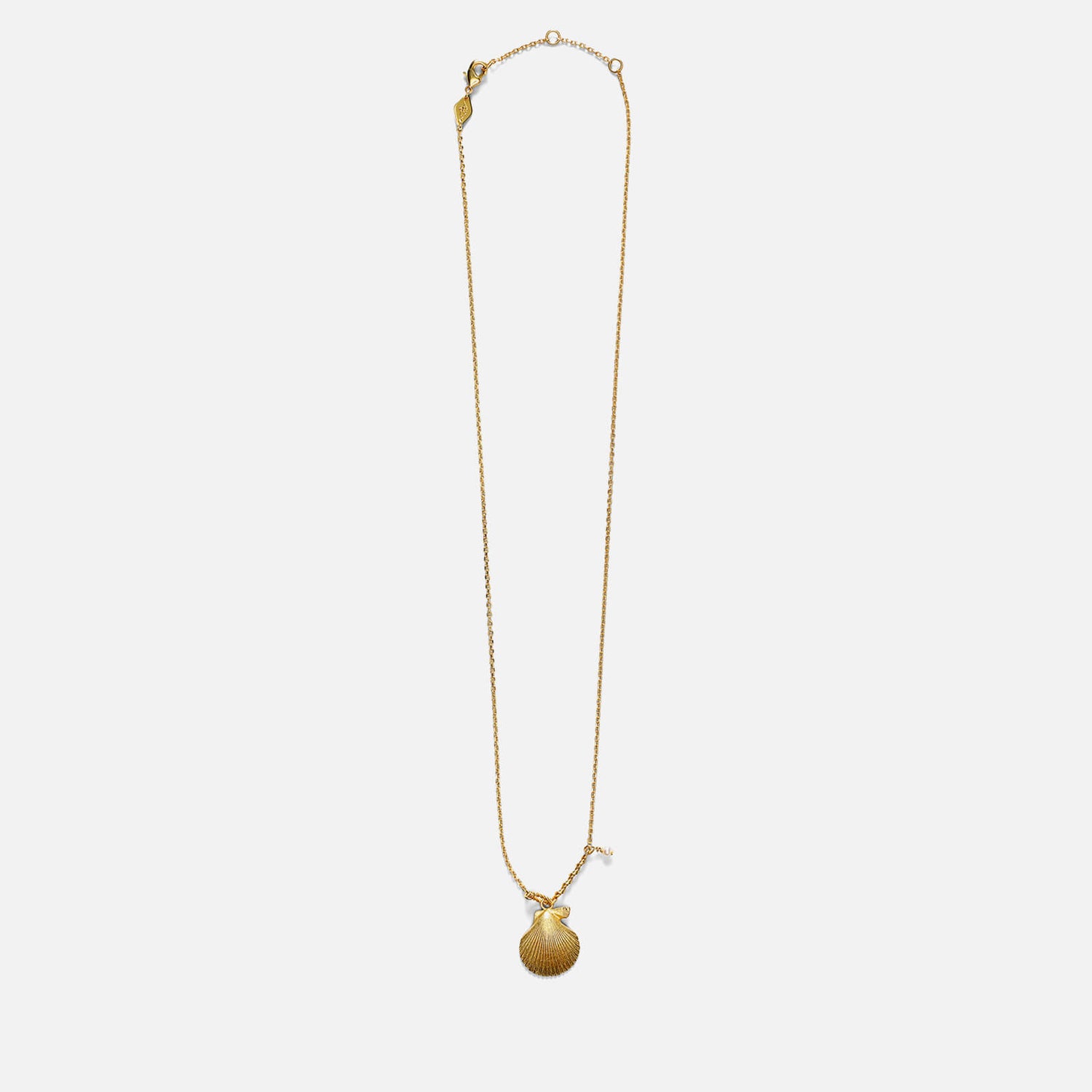 Anni Lu Women's Ray Shell Necklace - Gold