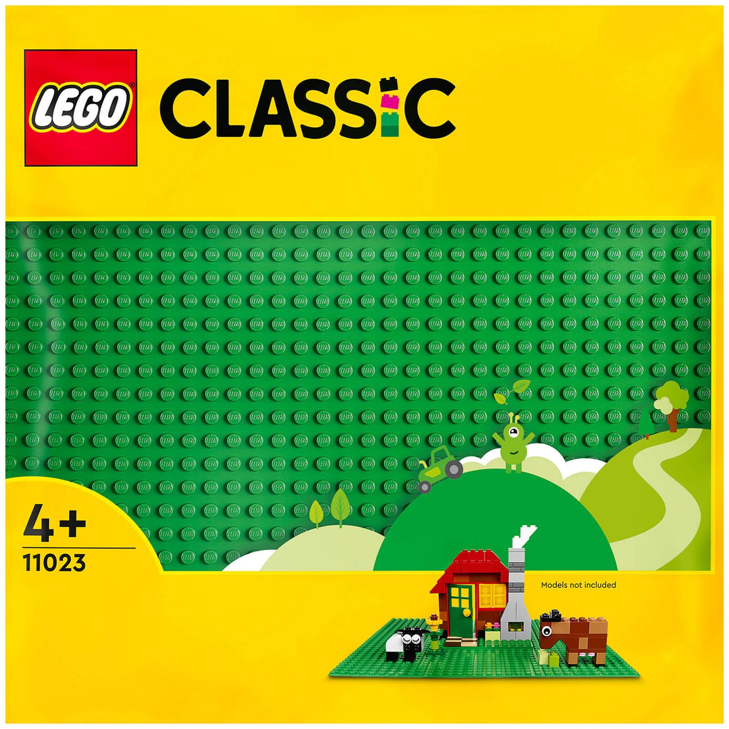 LEGO Classic: Green Baseplate 32x32 Building Board (11023)