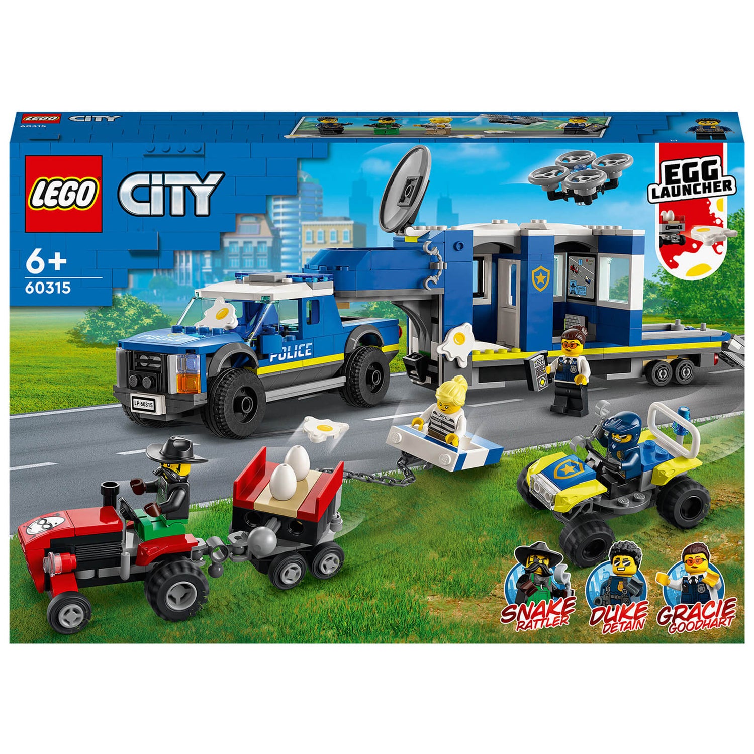 LEGO City: Mobile Polizei-Einsatzzentrale mit Minifiguren (60315)