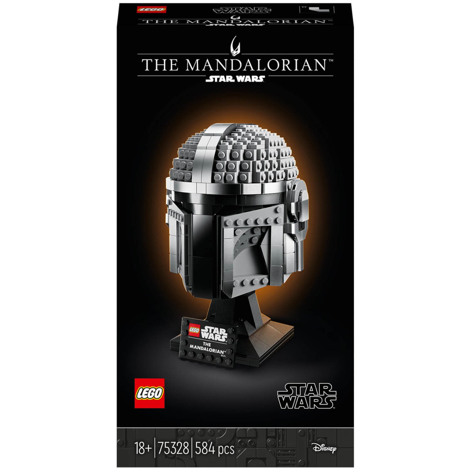 LEGO Star Wars: Mandalorianer Helm, Sammlerstück Modell für Erwachsene (75328)