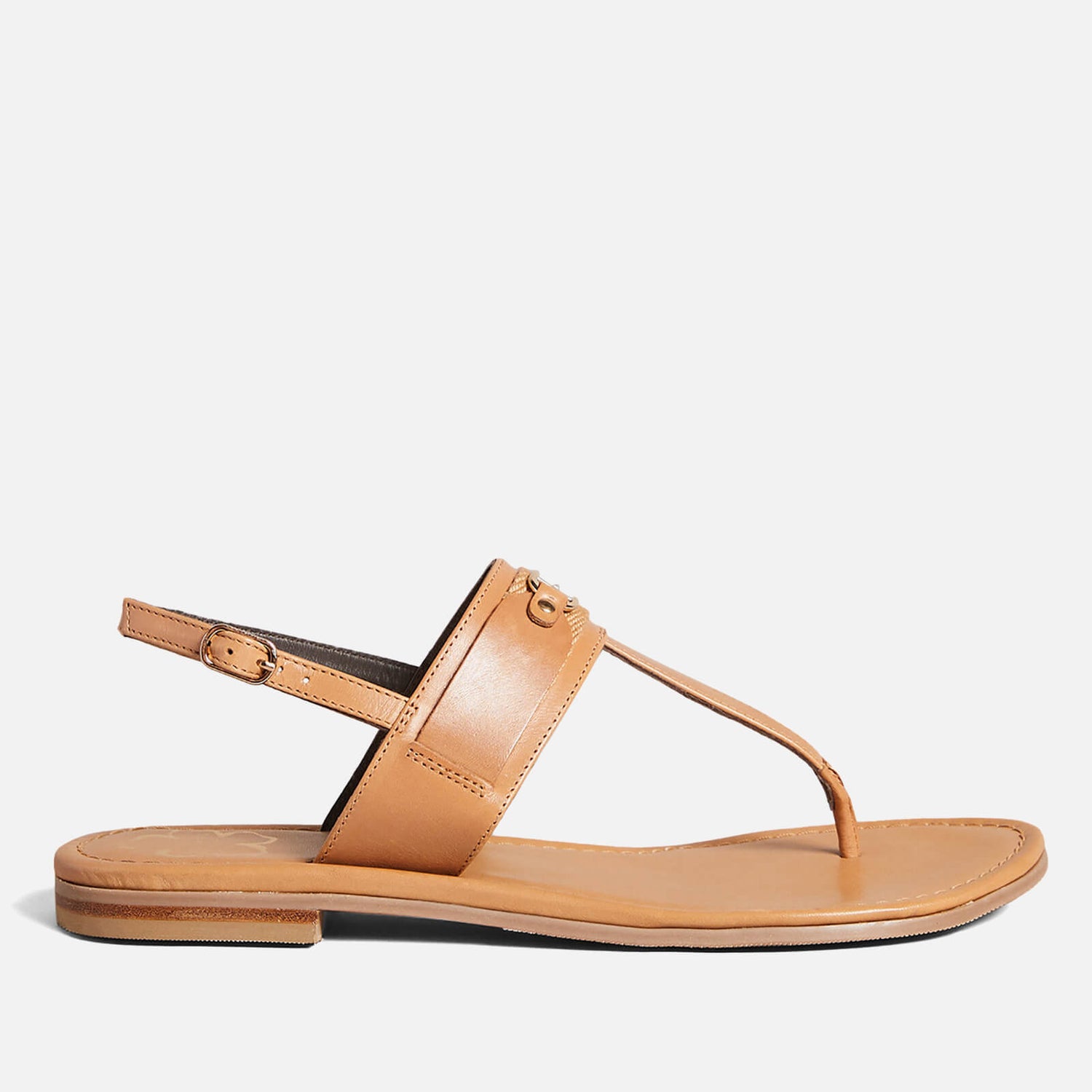 Ted Baker Jazmiah Toe-Post Leather Sandals