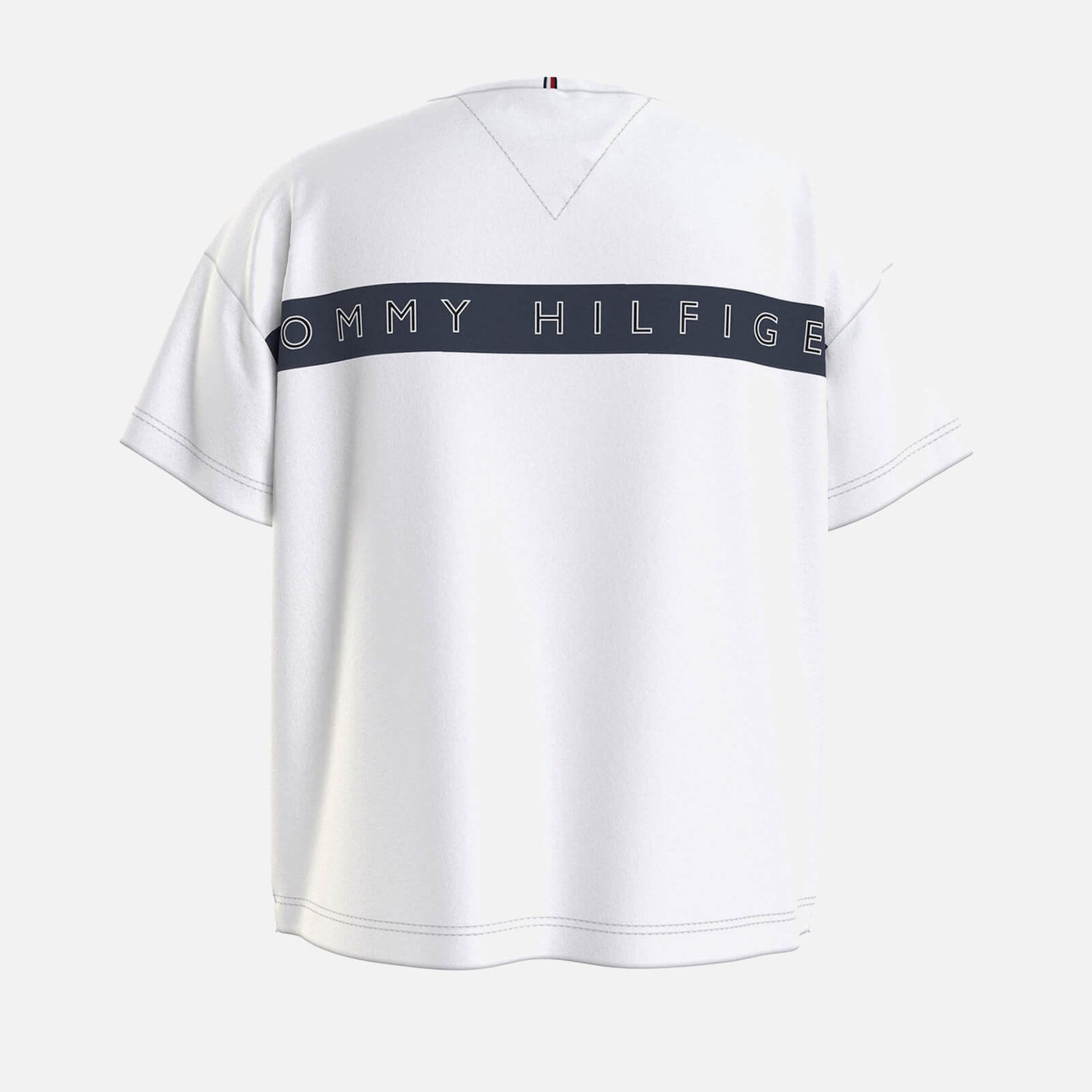 Tommy Hilfiger Girls' Varsity Track Stretch Organic Cotton T-Shirt