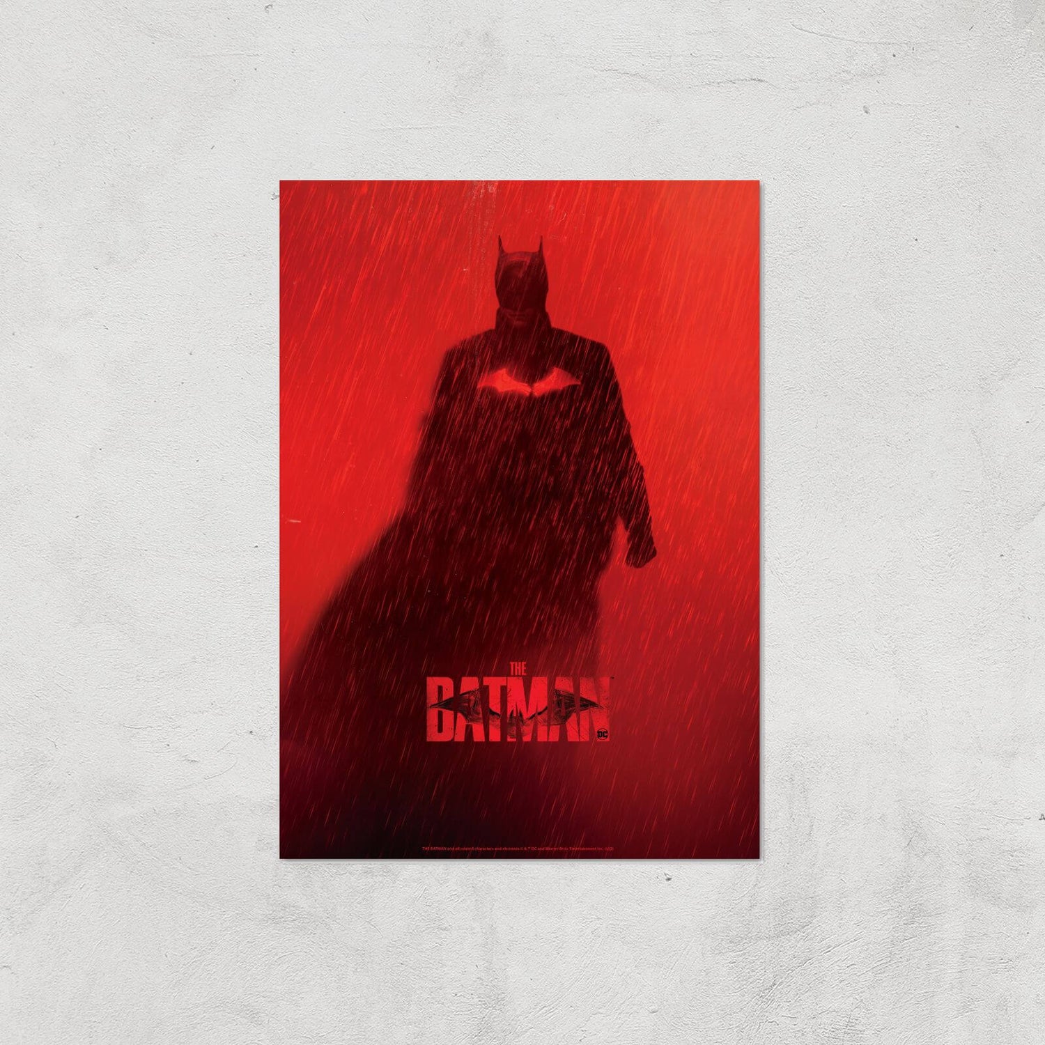 The Batman Poster Giclee Art Print - A4 - Print Only