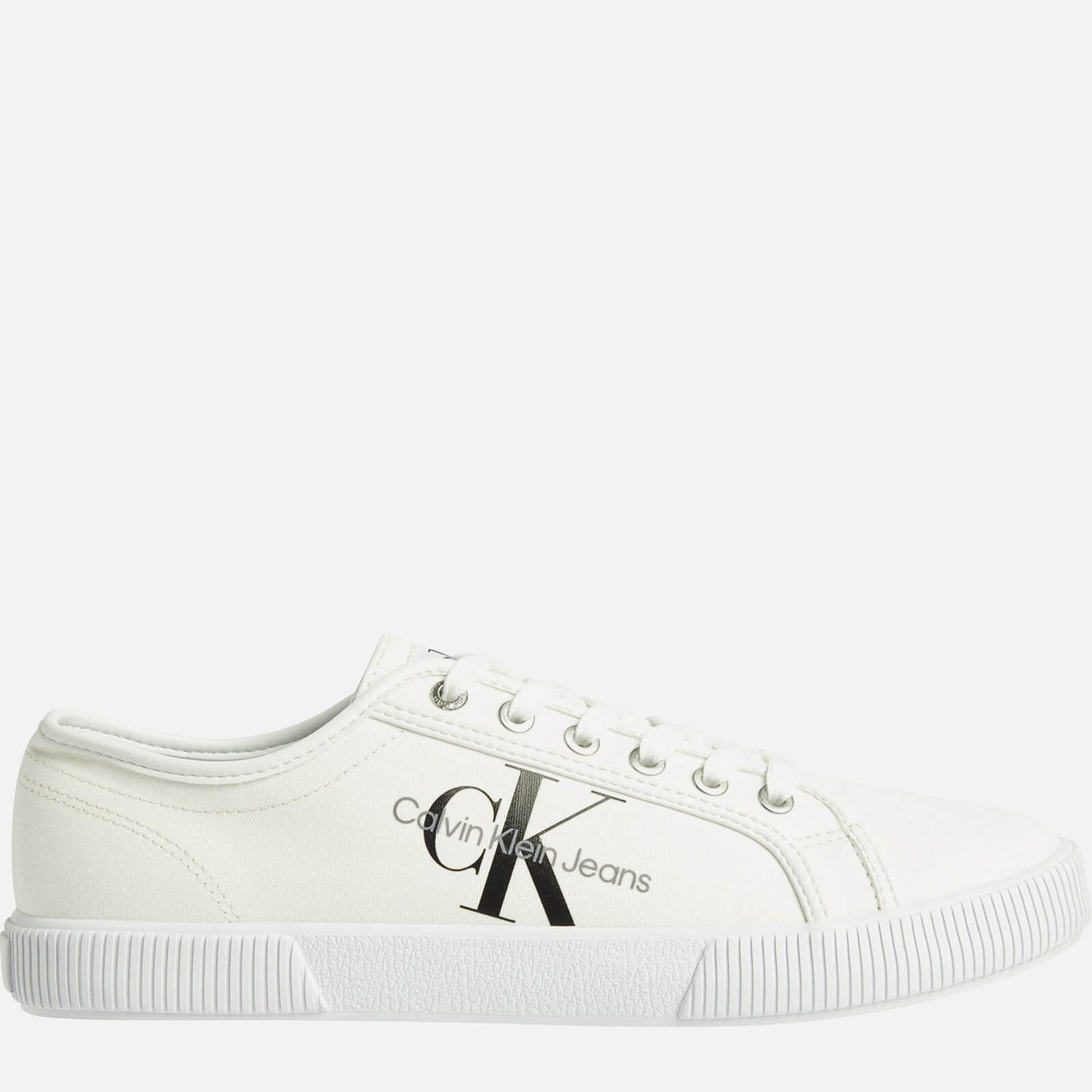 Calvin Klein Jeans Men's Essential Vulcanised Trainers - Bright White