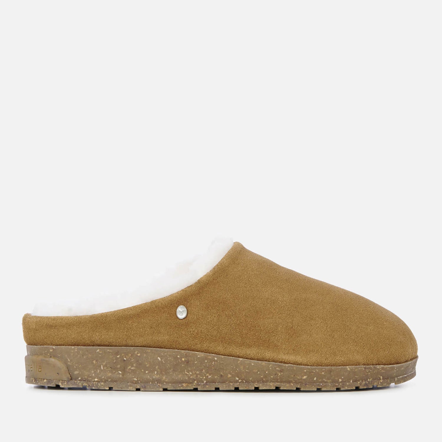 EMU Australia Women's Currawang Suede/Sheepskin Mules - Chestnut