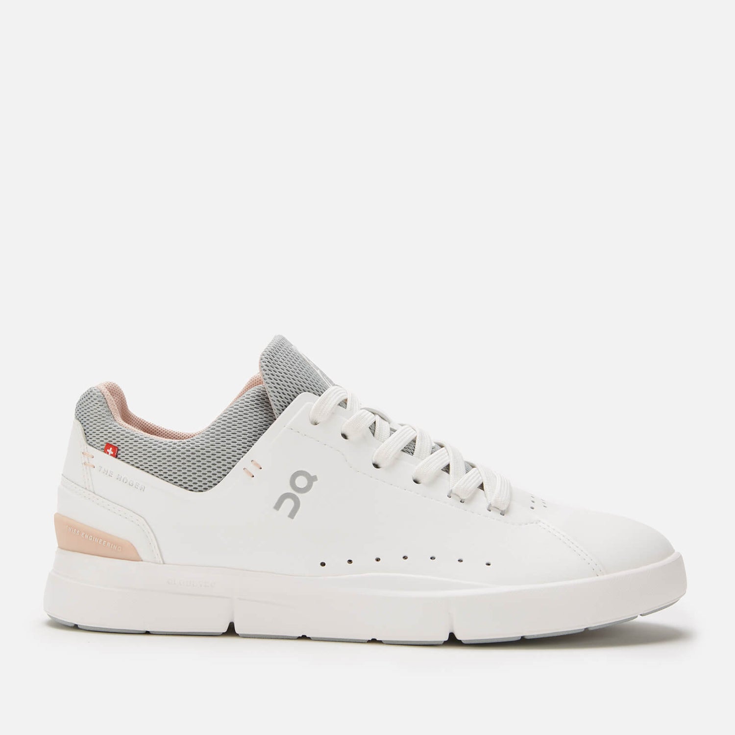 ON Women's The Roger Advantage Court Trainers - White/Rose