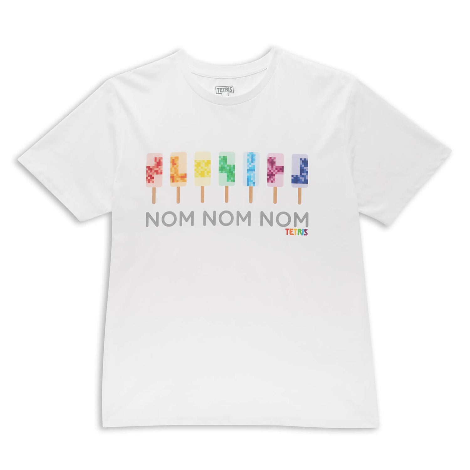 Tetris&trade; Nom Nom Men's T-Shirt - White