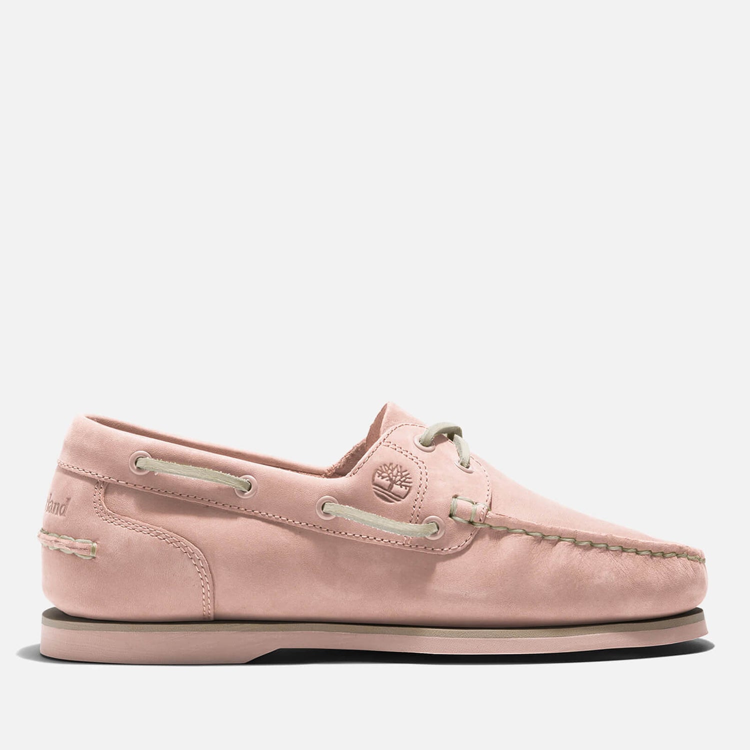 Timberland Women's Classic Nubuck 2-Eye Boat Shoes - Light Pink