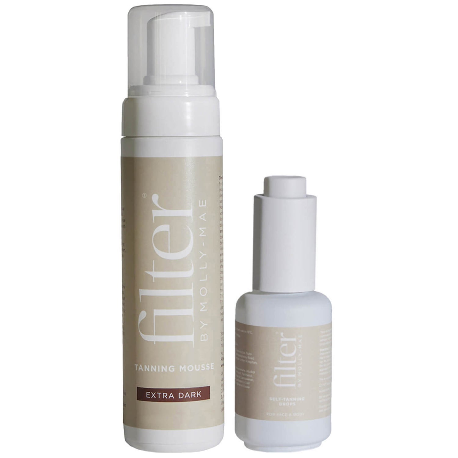 Filter By Molly-Mae Tanning Mousse and Drops - Extra Dark