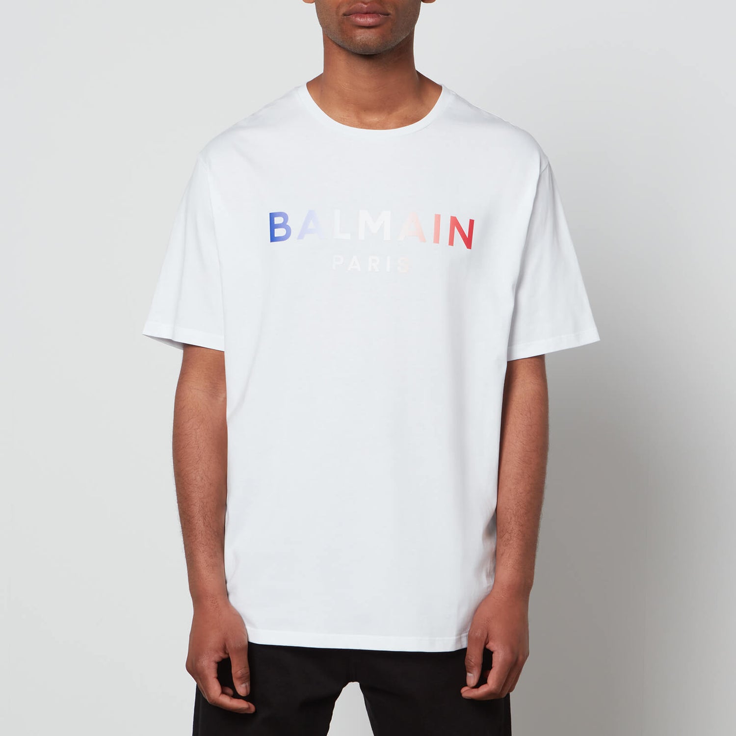Balmain Men's Gradient T-Shirt - White - S