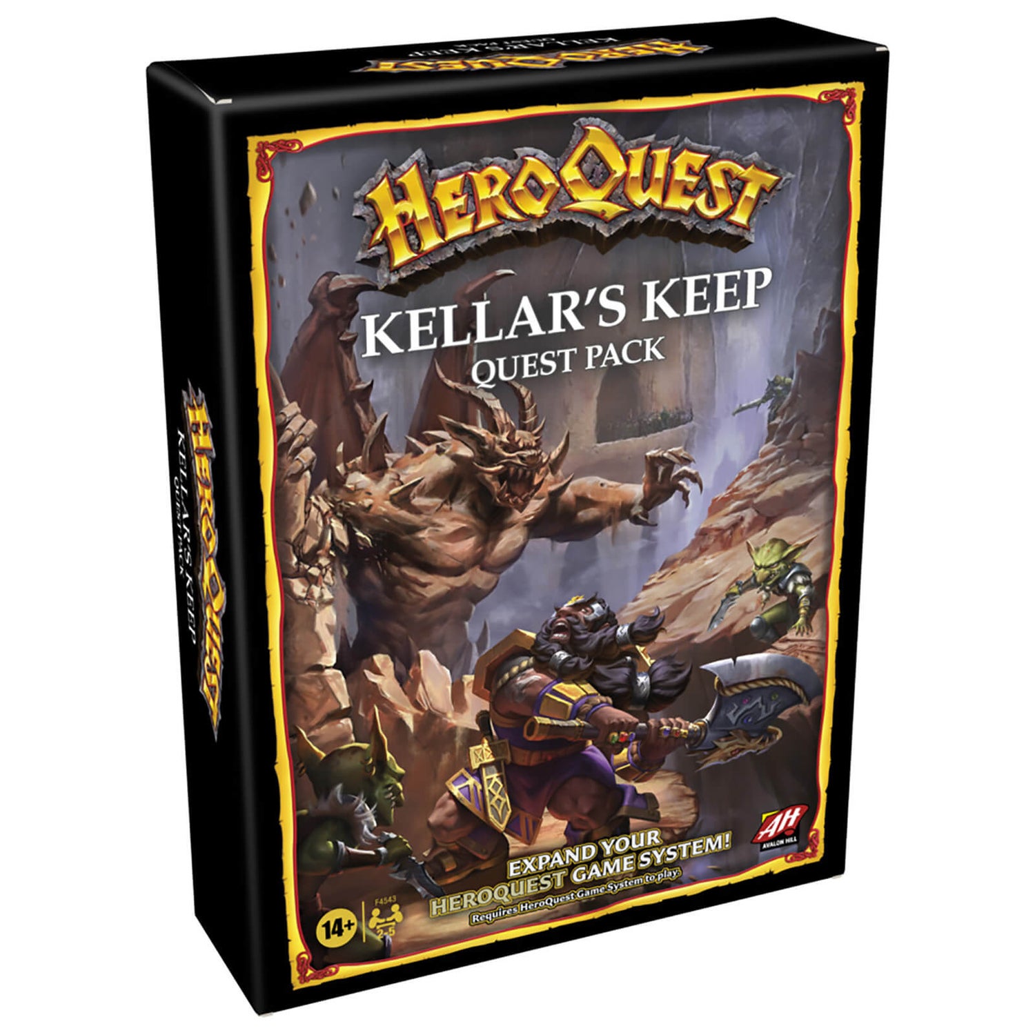 Hasbro HeroQuest Kellars Keep Expansion Pack 