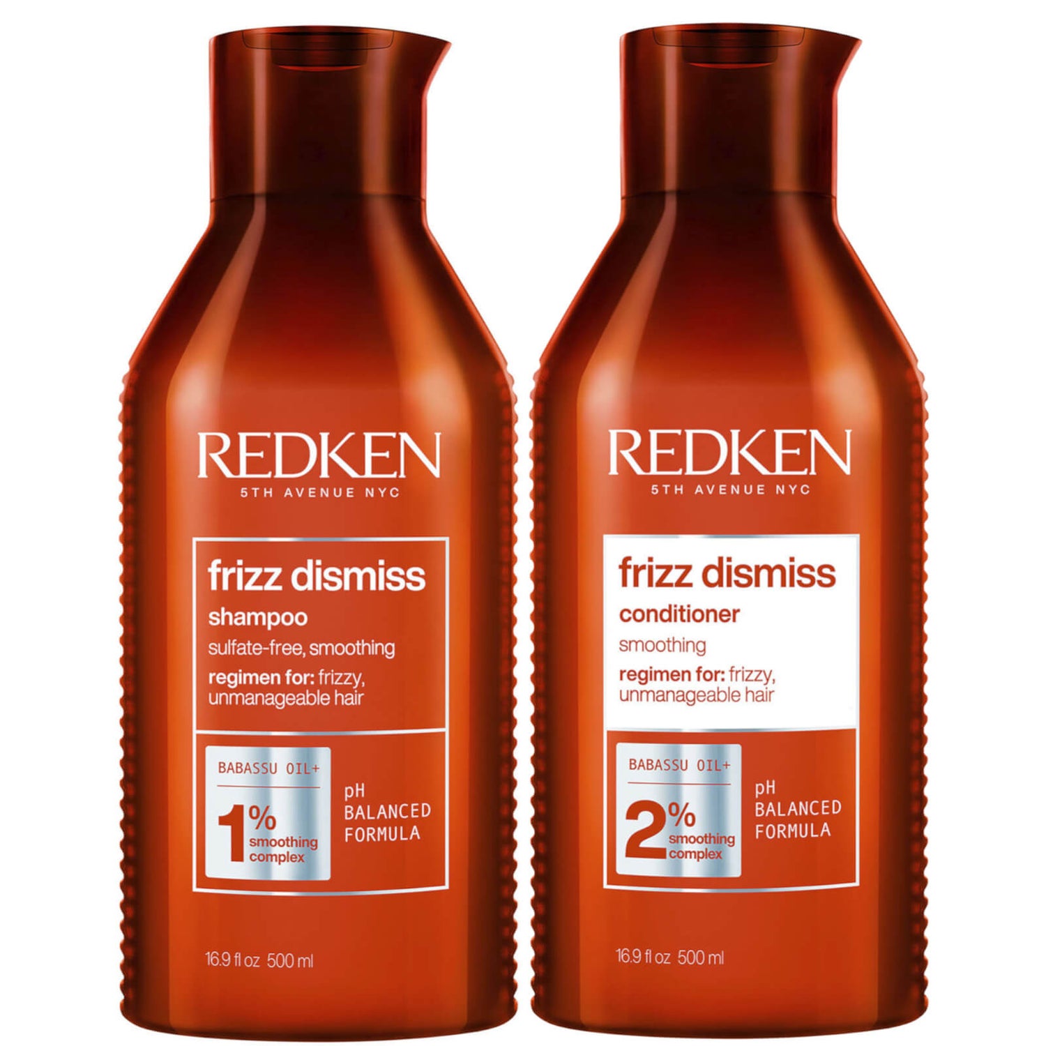 Redken Frizz Dismiss Duo 2 x 500ml (Worth $122.00)