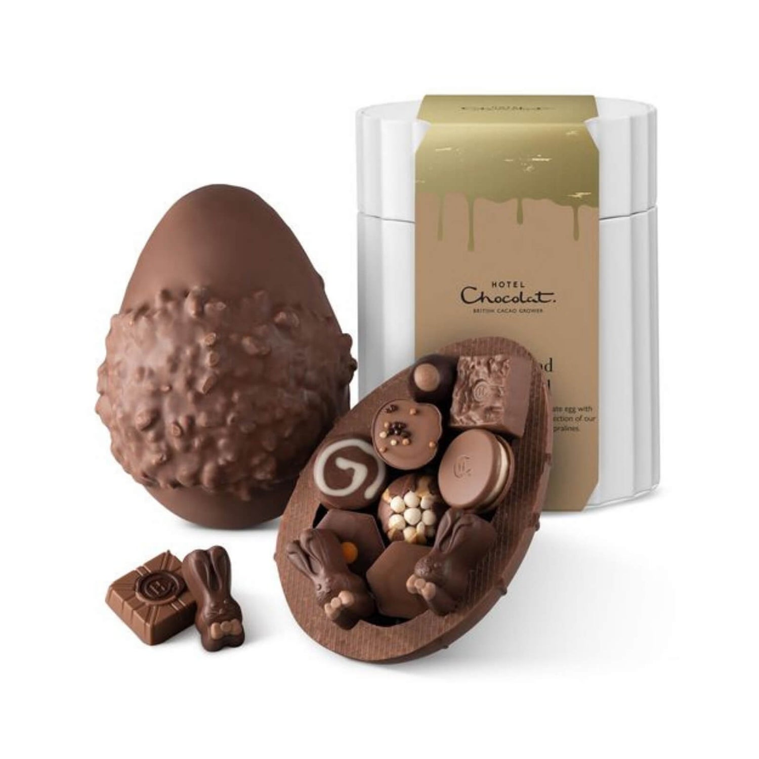 Extra Thick Easter Egg - Rocky Road to Caramel