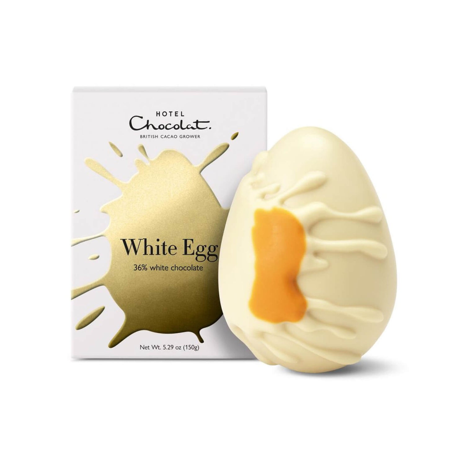 Splat Easter Egg - White Chocolate