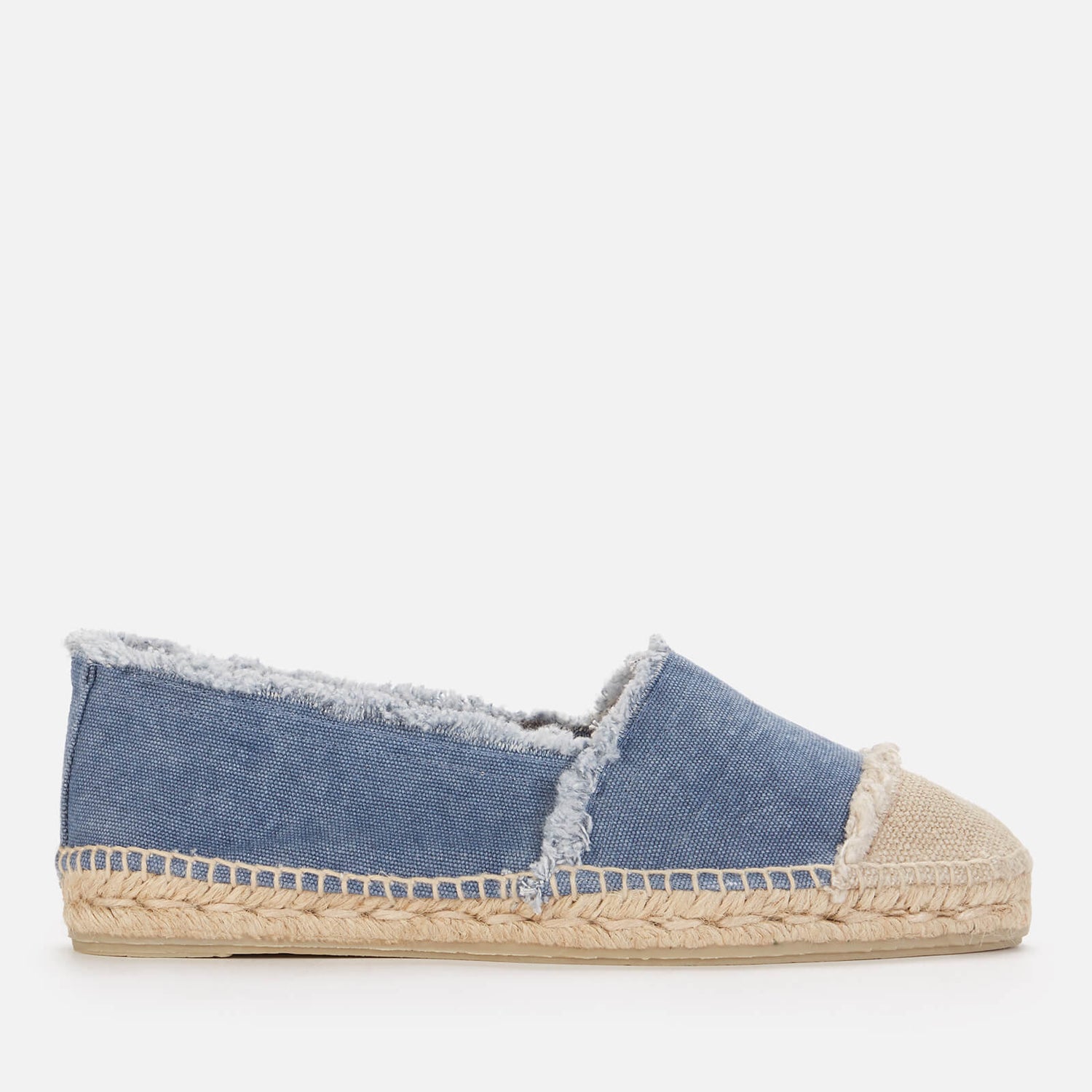 Castañer Women's Kampala Flat Espadrilles - Azul Denim