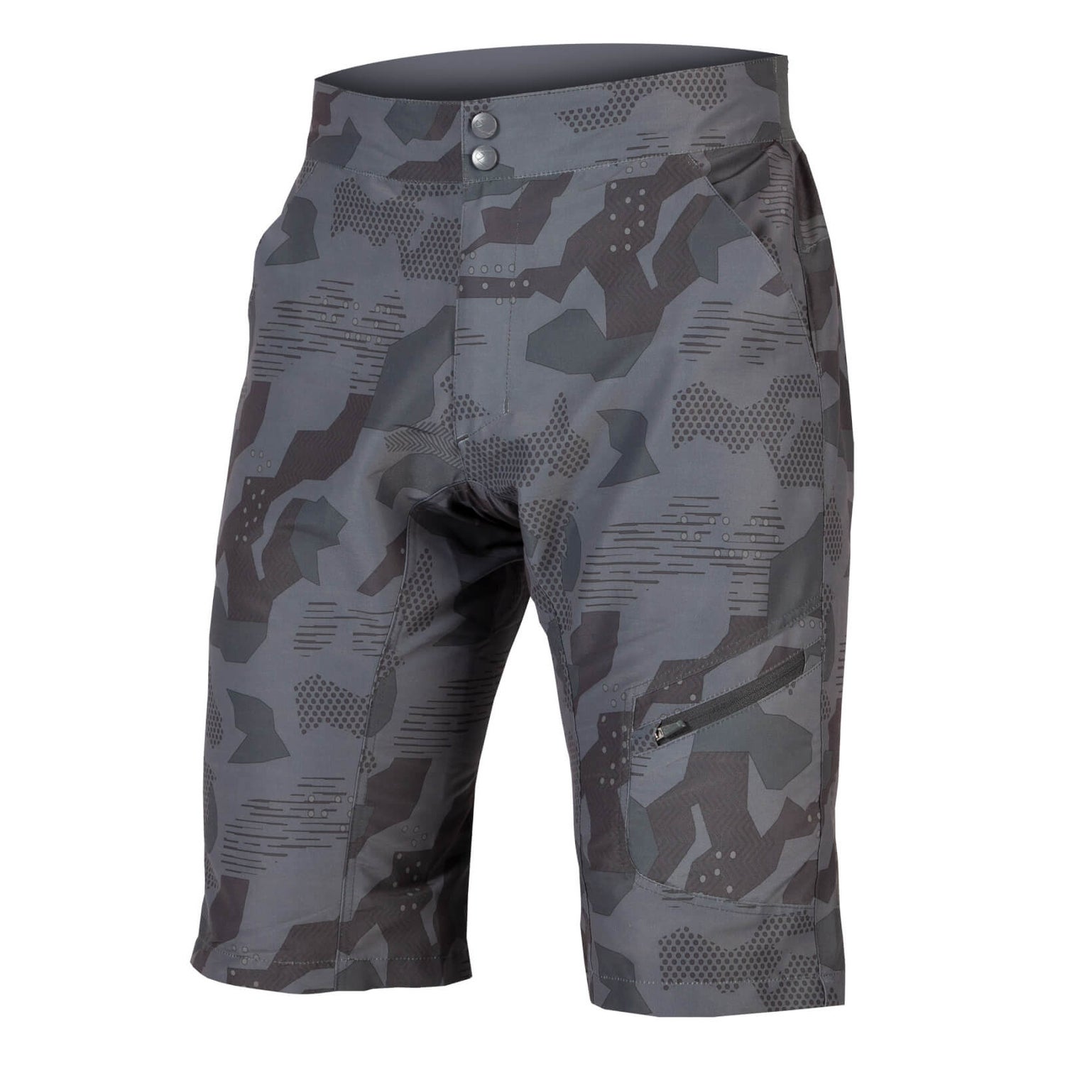 Hummvee Lite Short with Liner - Tonal Anthracite