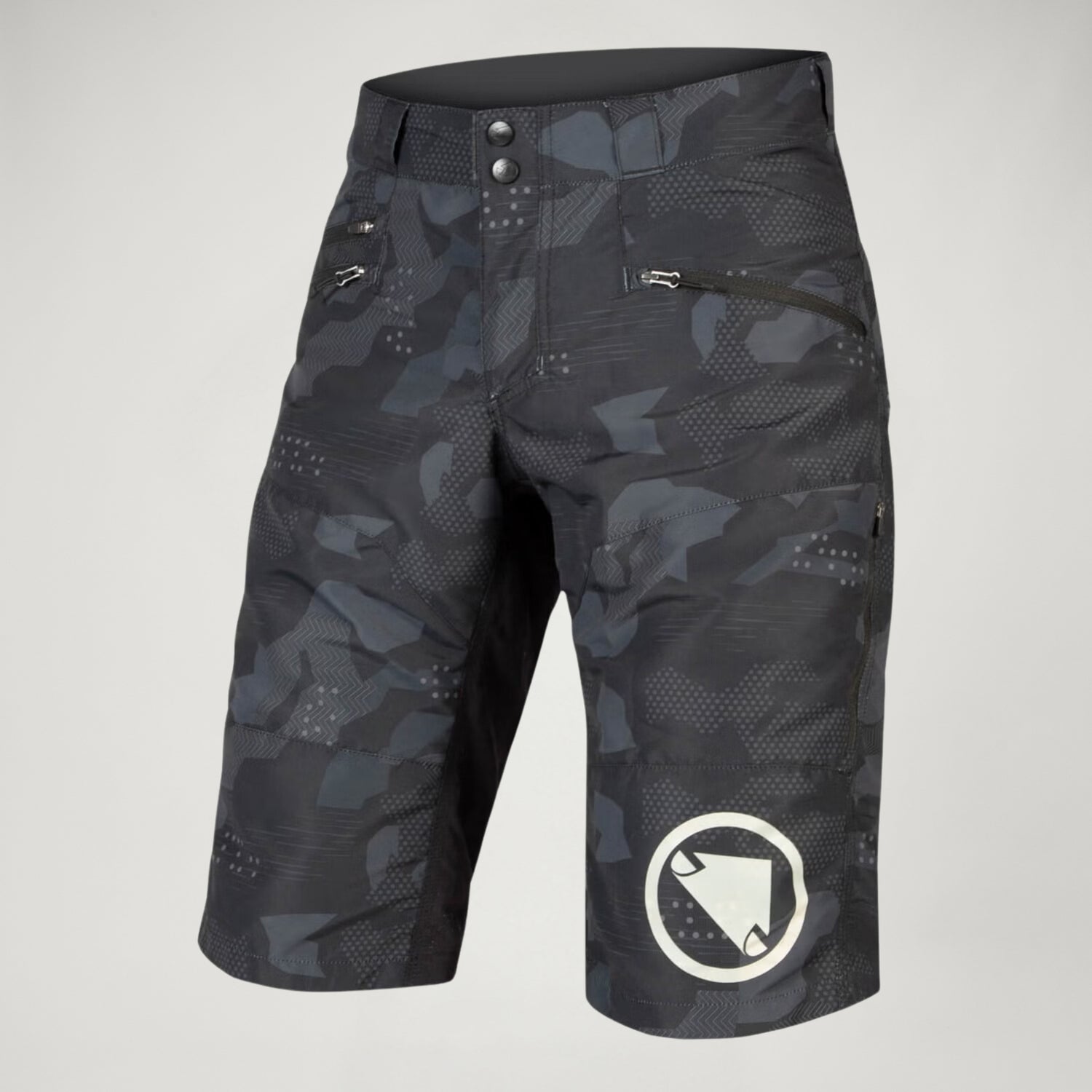 Men's SingleTrack Short II - Black Camo - XXL